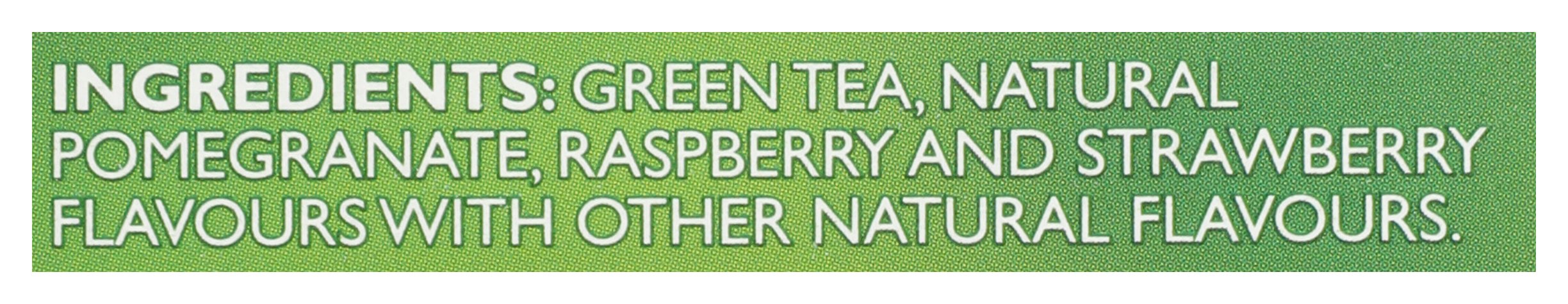 TWINING TEA TEA GRN PMGRNT PSPBRY STR - Case of 6