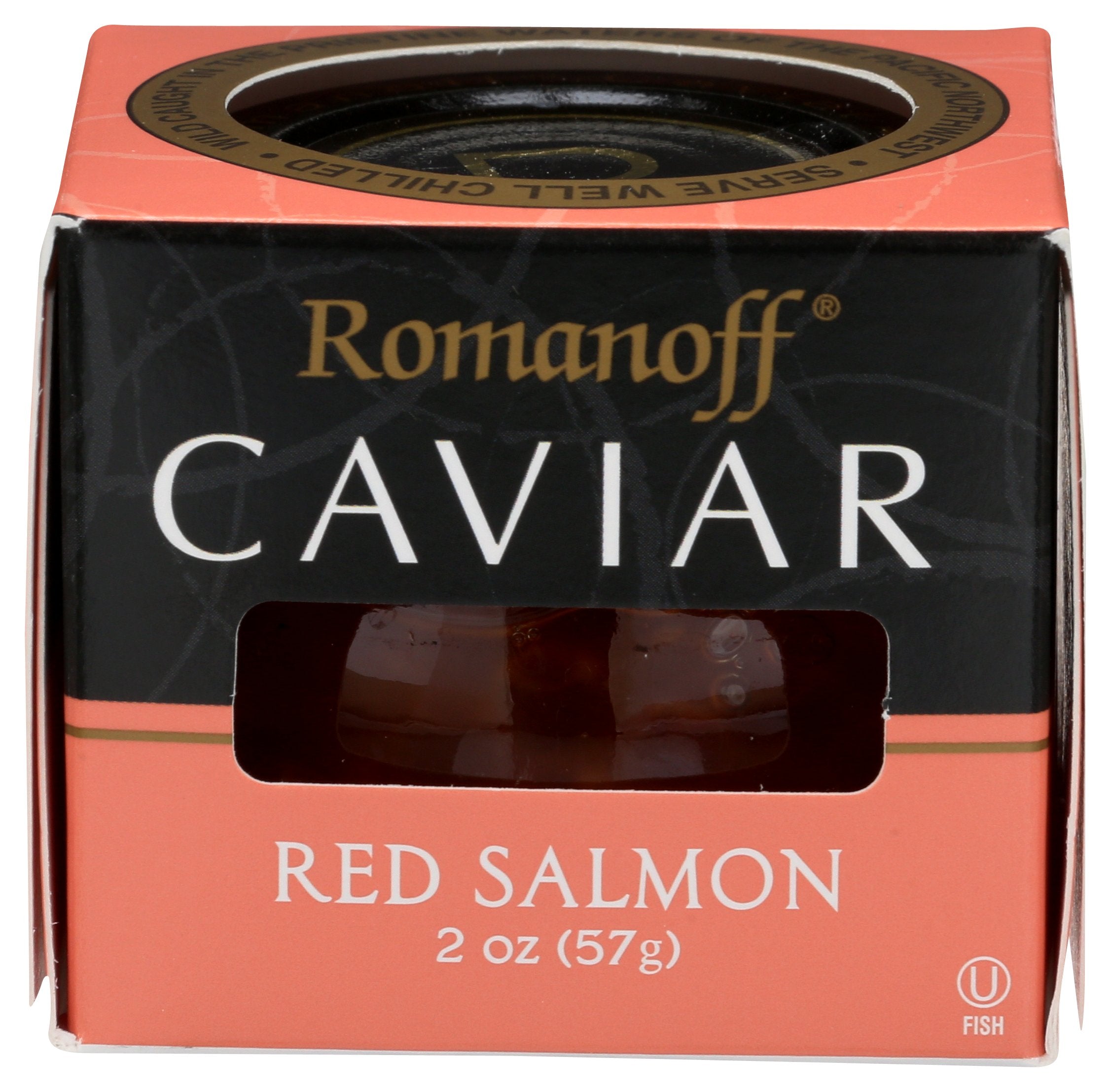 ROMANOFF CAVIAR RED SALMON SELECT - Case of 6