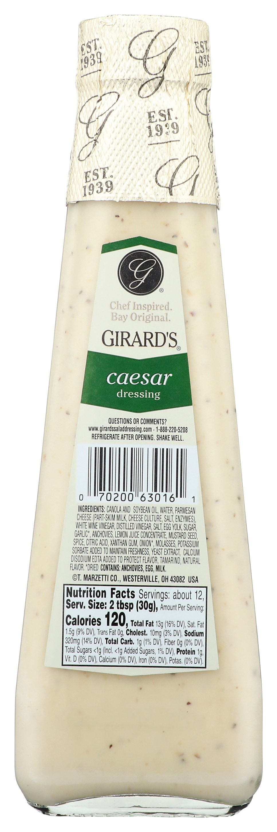 GIRARDS DRSSNG CAESAR - Case of 6