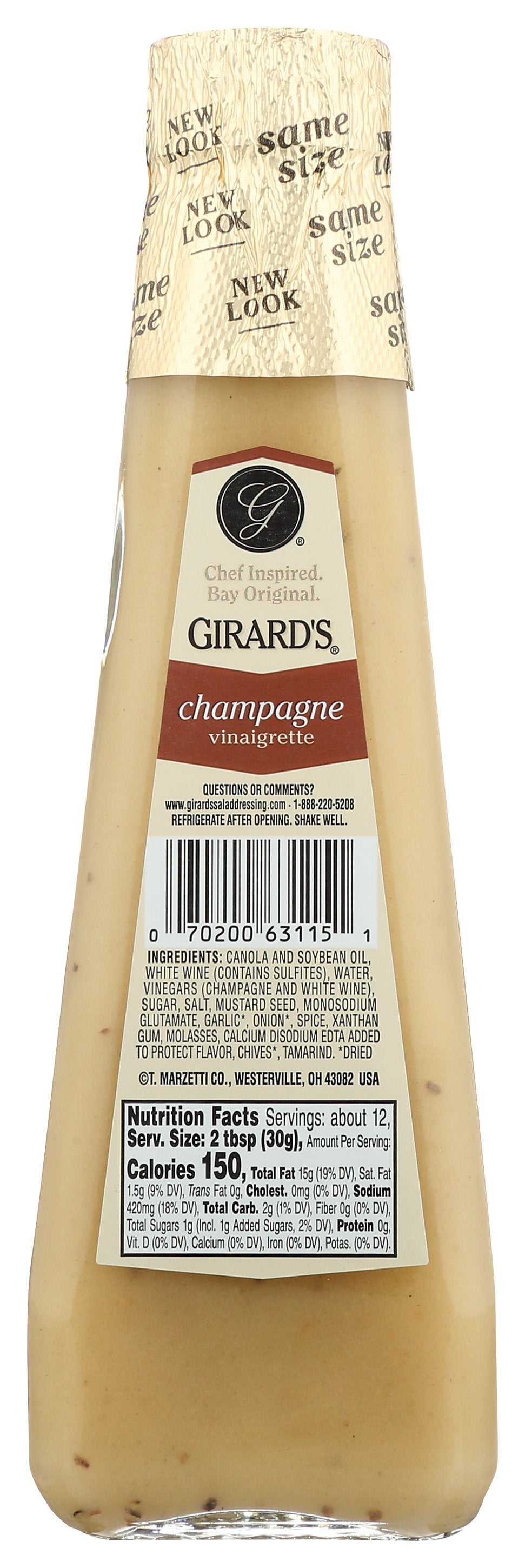 GIRARDS DRSSNG CHAMPAGNE - Case of 6