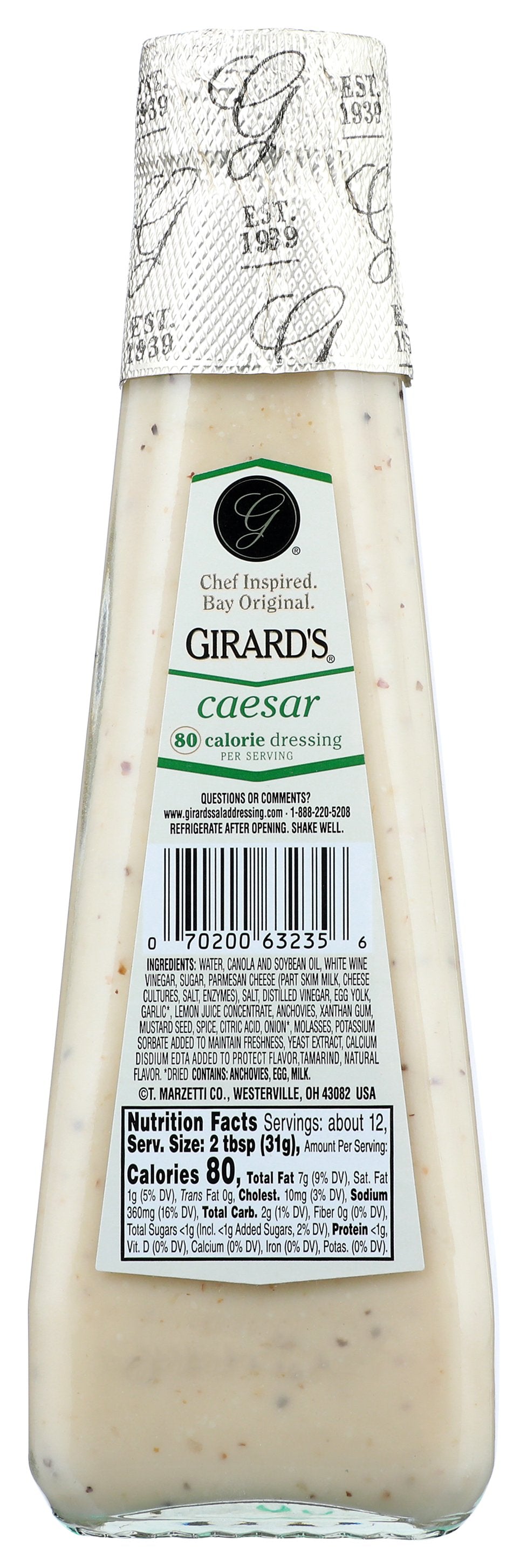 GIRARDS DRSSNG CAESAR 80CAL - Case of 6