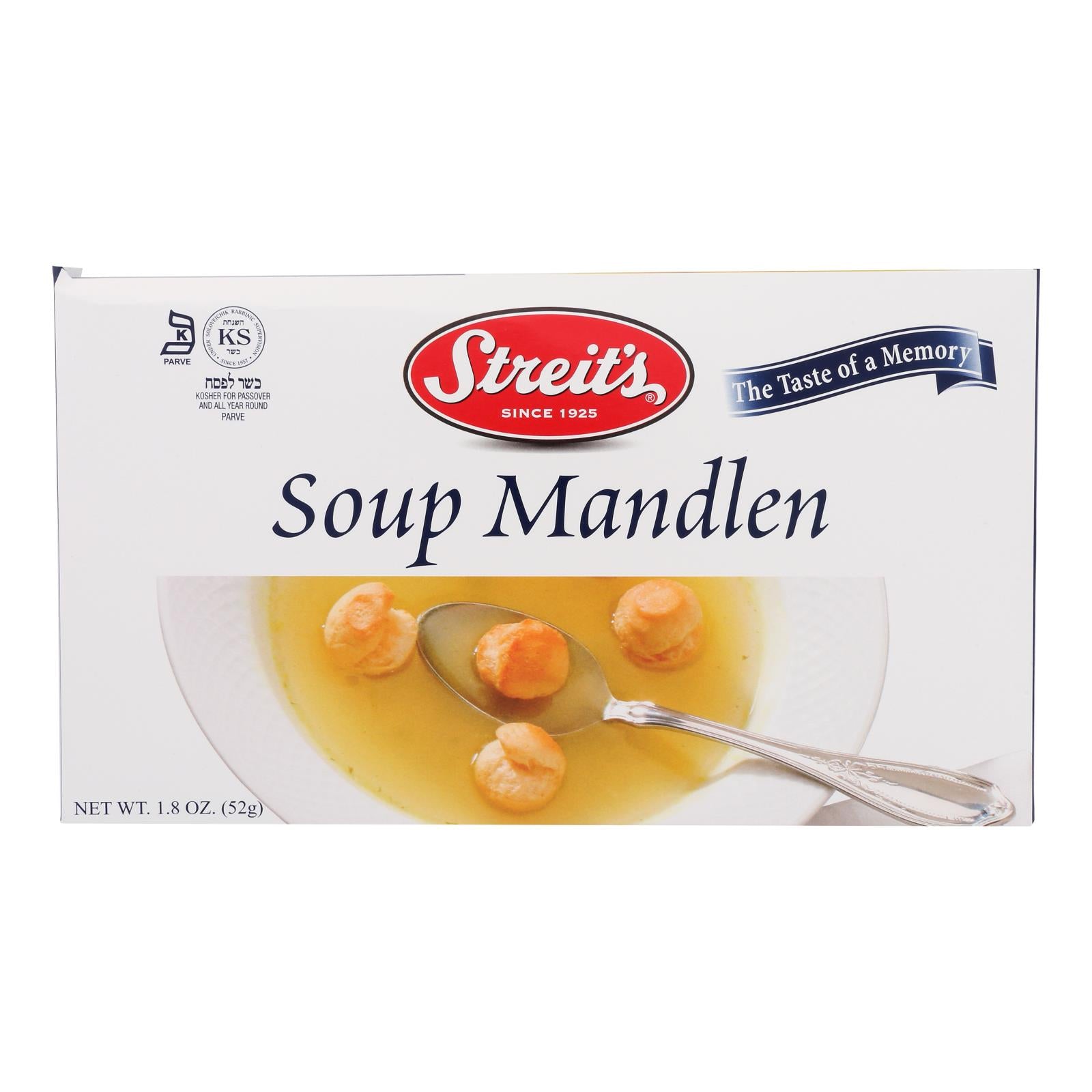 Streit's - Soup Nuts Large - Case of 12 - 1.75 OZ