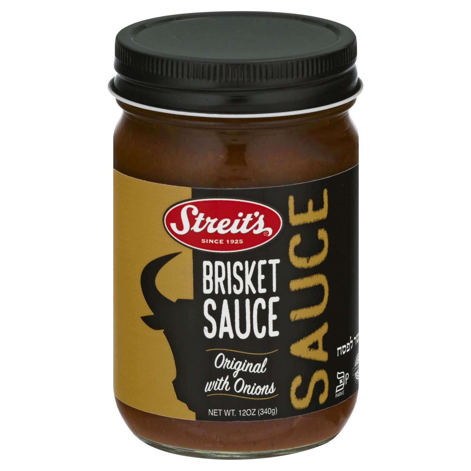Streit's - Brisket Sauce Onion - Case of 6-12 OZ