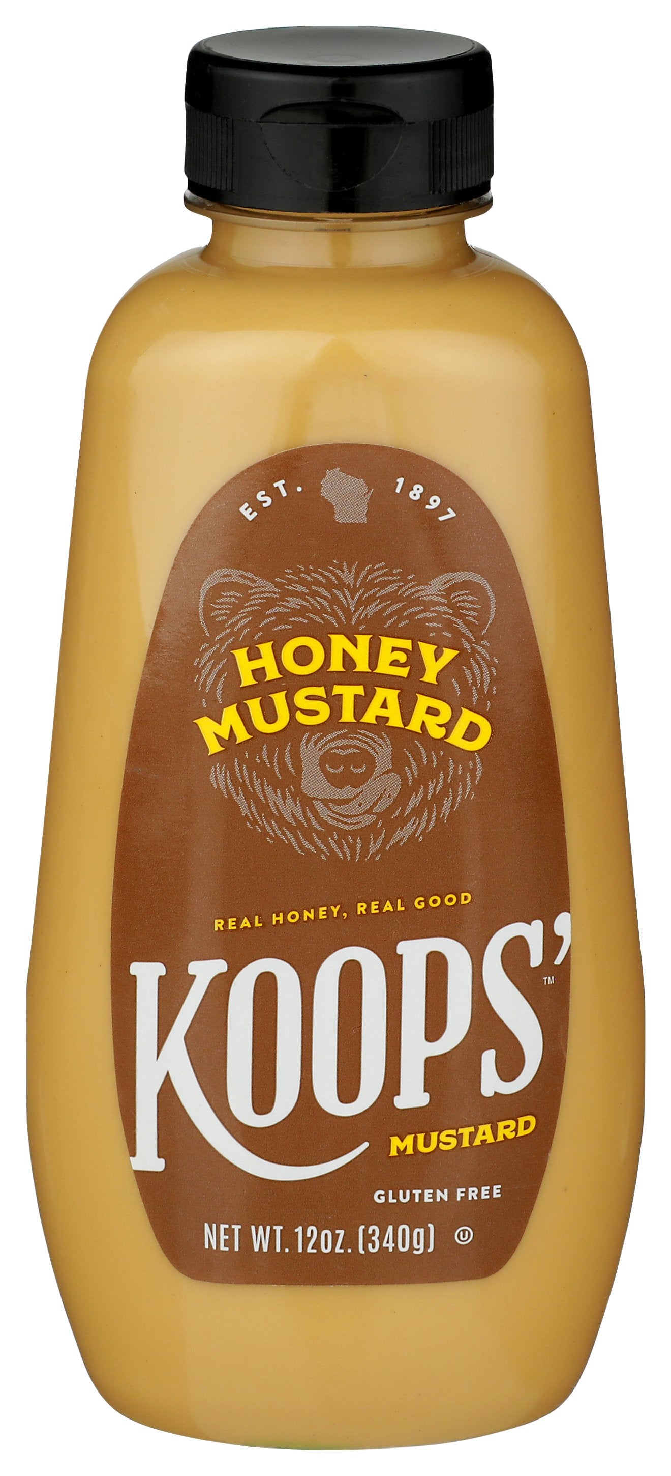KOOPS MUSTARD SQZ HONEY - Case of 12