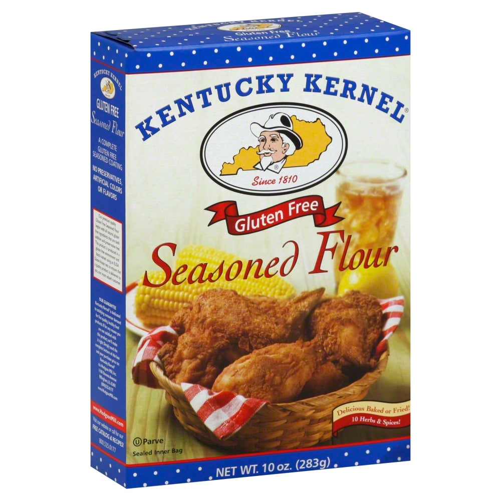 Kentucky Kernel Seasoned Flour - Case of 6 - 10oz