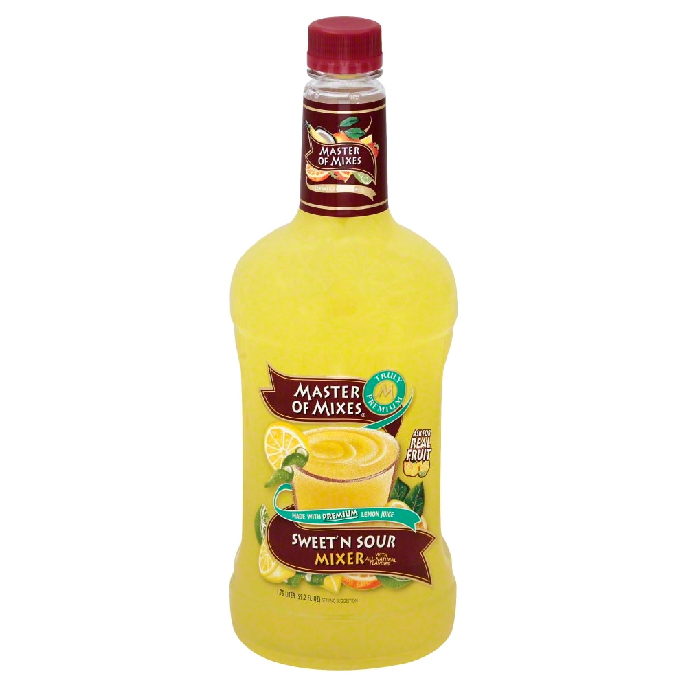 Master of Mixes Sweet & Sour - Case of 6 - 59.2 fl oz.