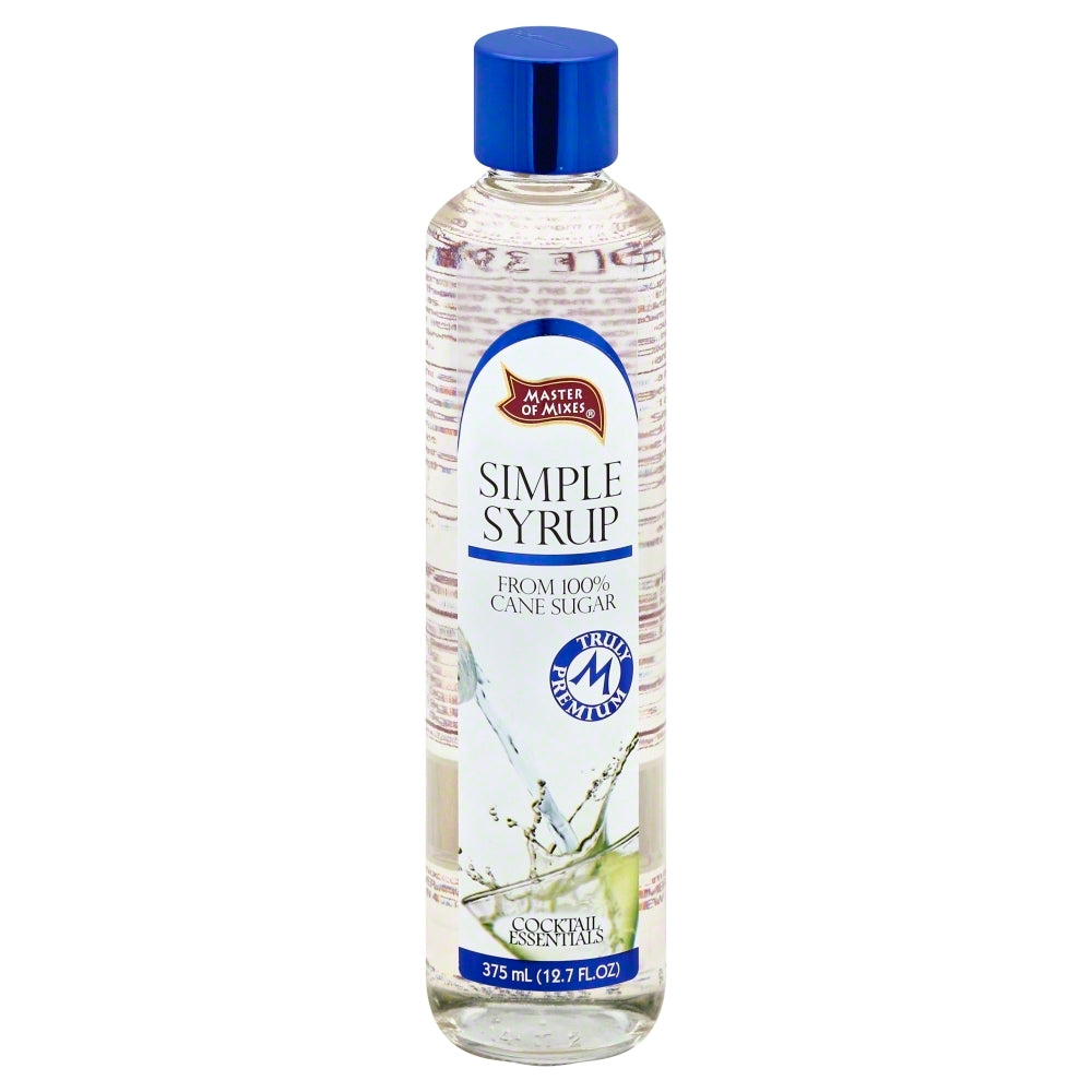 Master of Mixes Cocktail Syrup Essential Simple - Case of 6 - 12.7 fl oz.