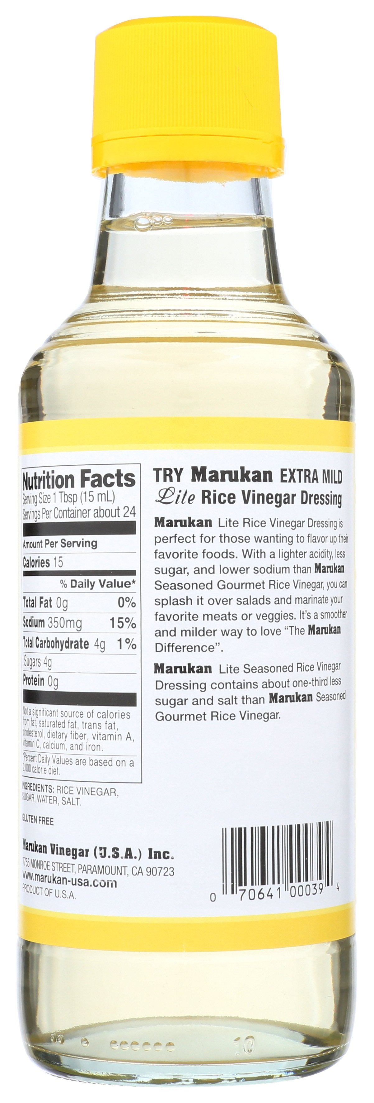 MARUKAN VINEGAR RICE LITE SSNND GRMT - Case of 6