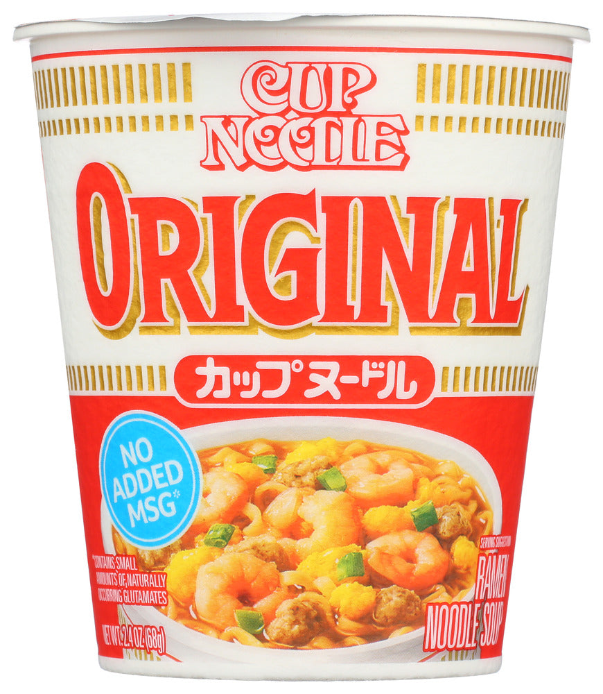 Nissin Cup Noodles Original - Case of 6 - 2.4 oz