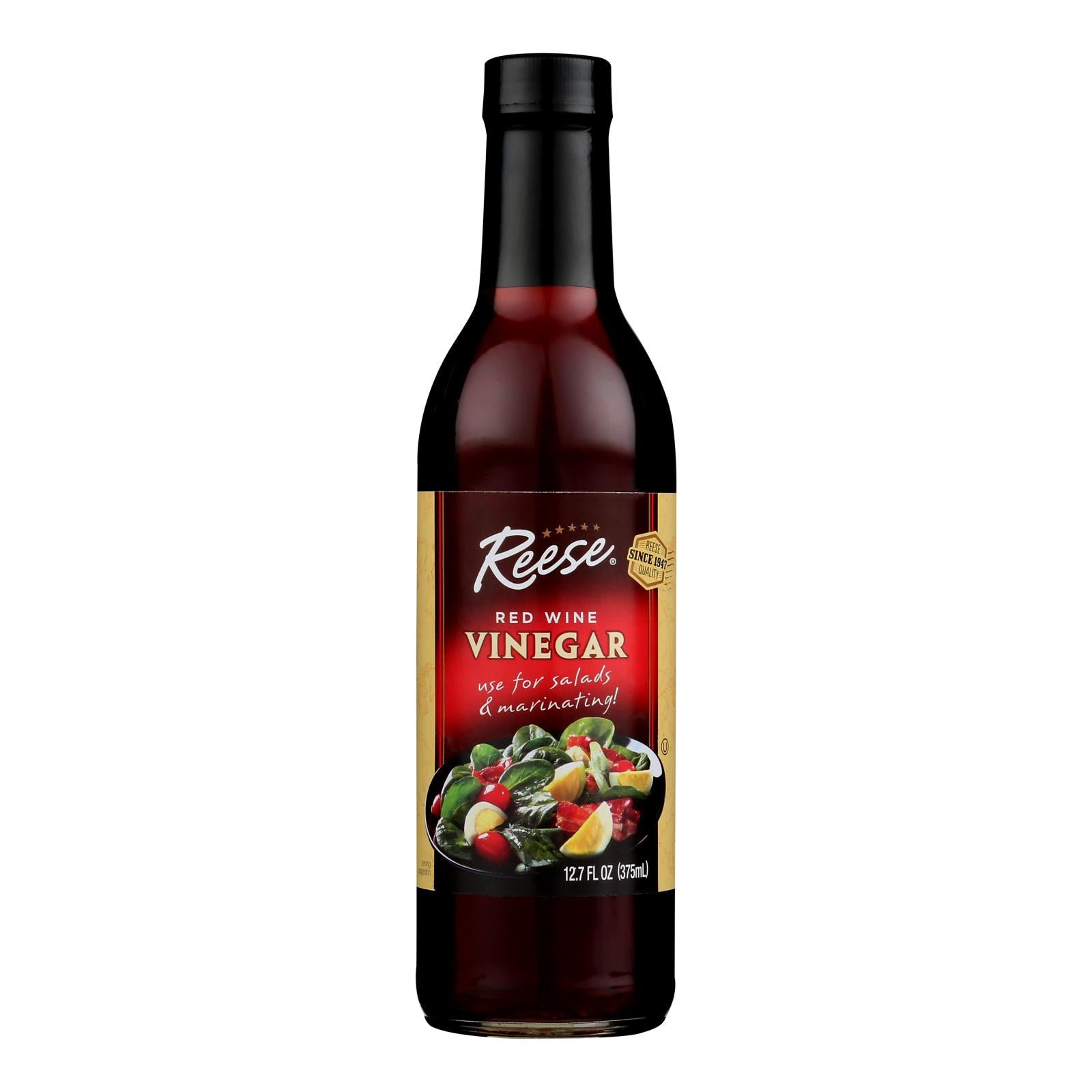 Reese Vinegar - Red Wine - Case Of 6 - 12.7 Fl Oz