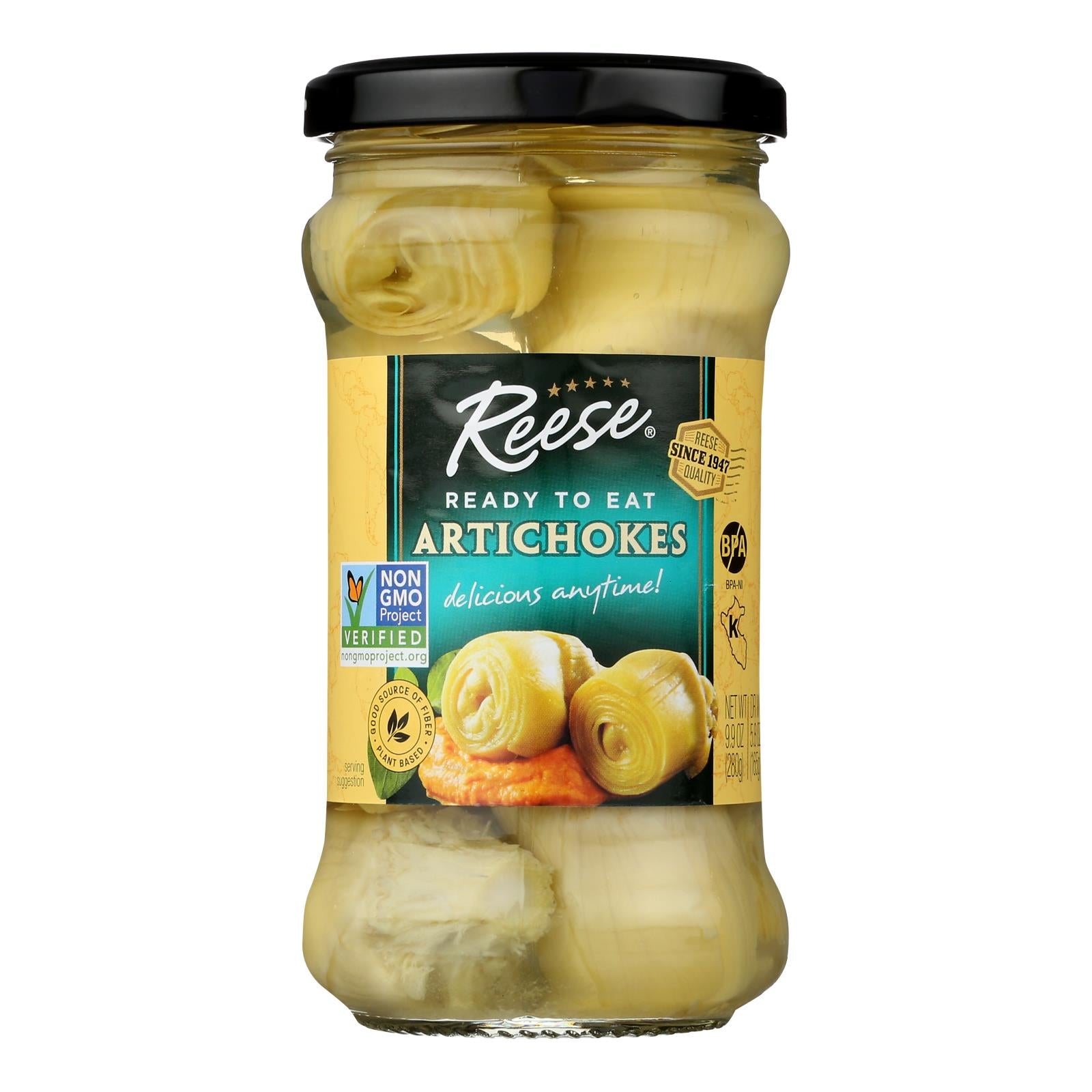 Reese Artichokes  - Case Of 12 - 9.9 Oz