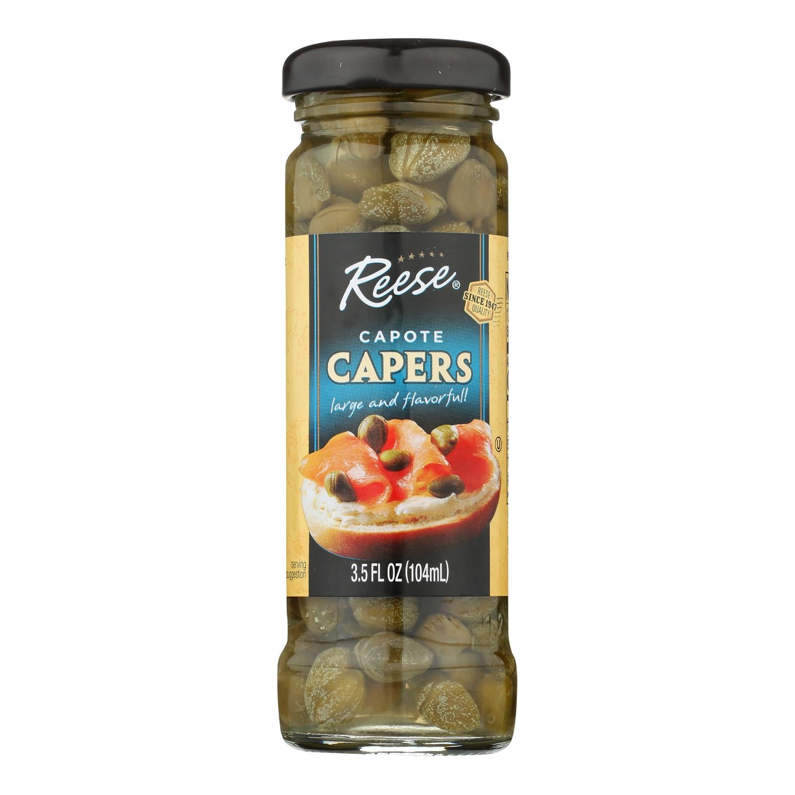 Reese Capote Capers  - Case of 12 - 3.5 OZ