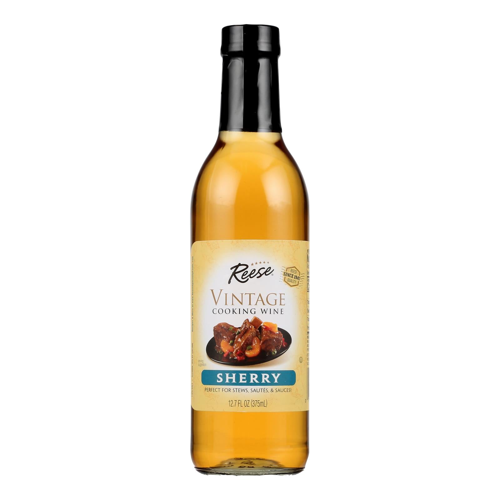 Reese Sherry Cooking Wine - Case Of 6 - 12.7 Fl Oz.