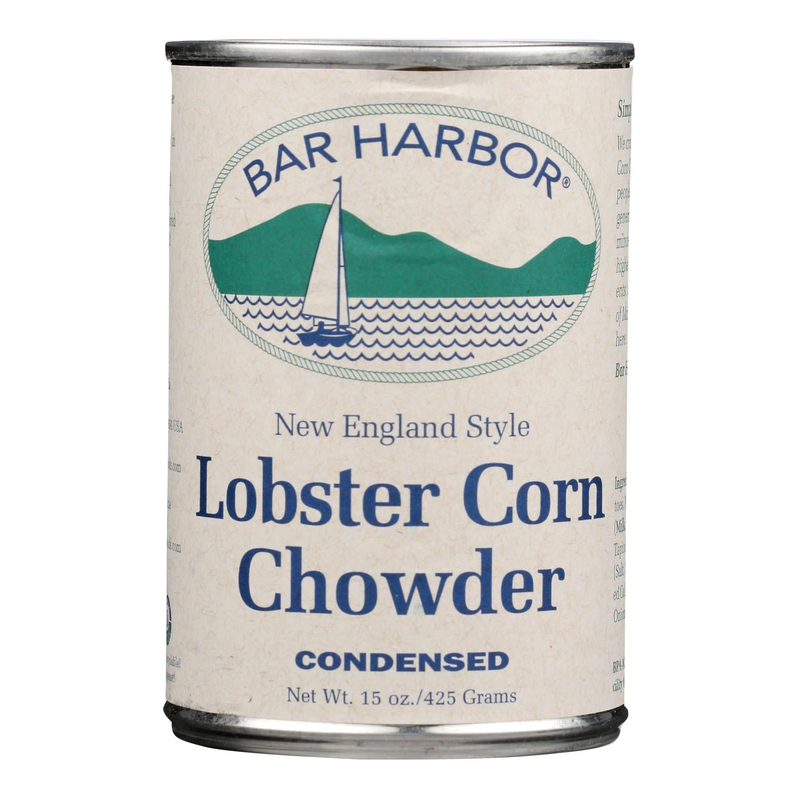Bar Harbor - Lobster Corn Chowder - Case Of 6 - 15 Oz.