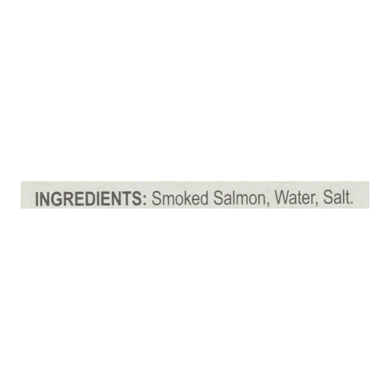Bar Harbor - Salmon Fillets Wild Smoked Ak - Case Of 12-6.7 Oz
