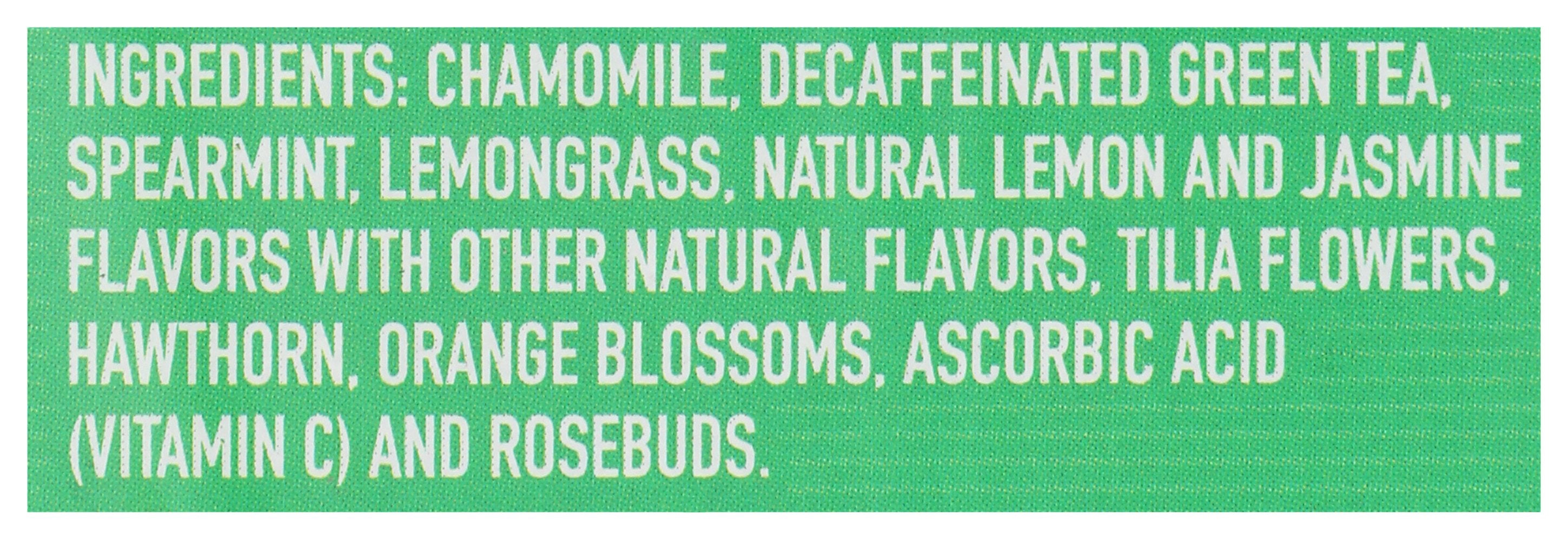 CELESTIAL SEASONINGS TEA GRN SLPYTIME LMN JAS - Case of 6