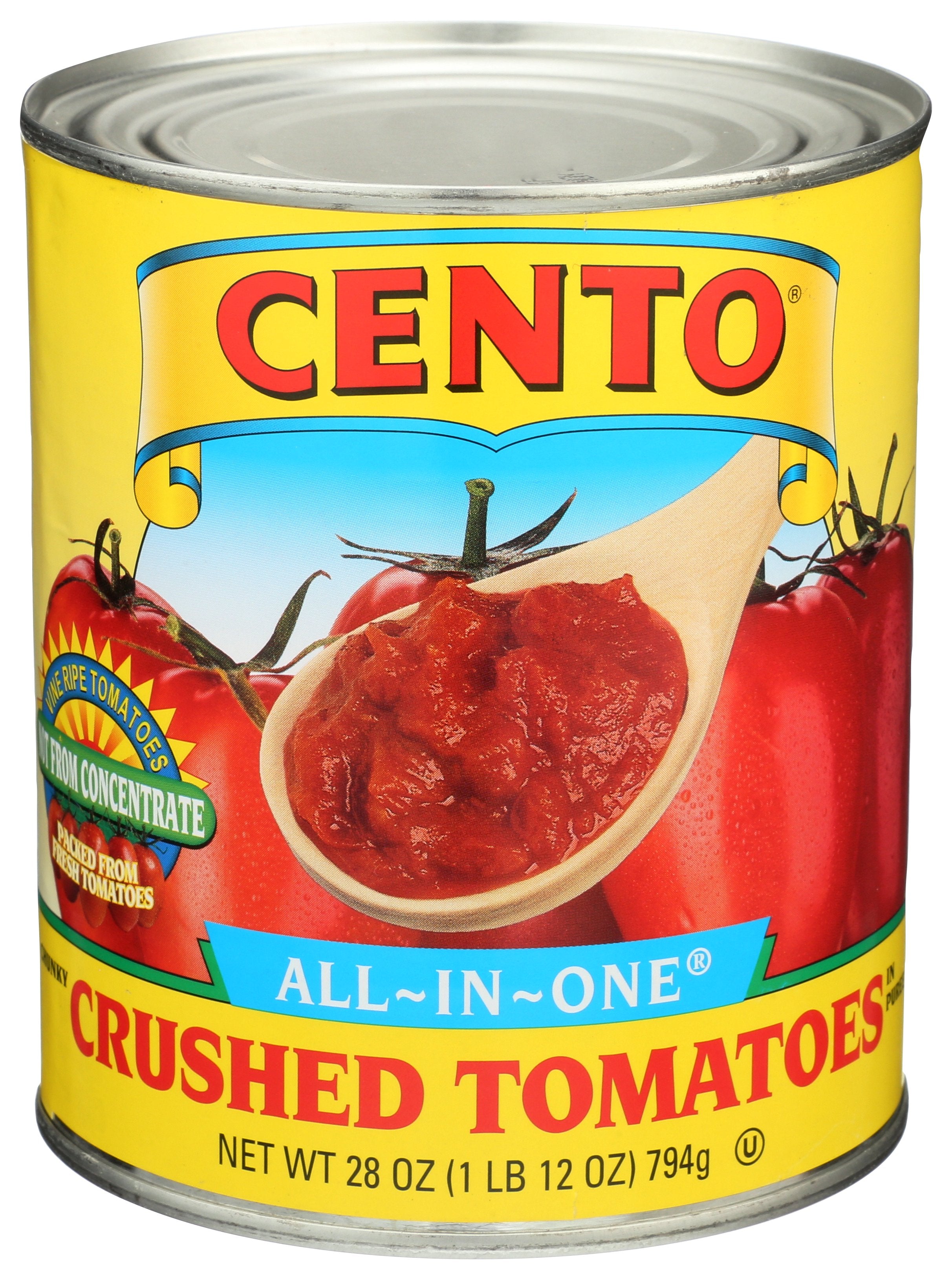 CENTO TOMATO CHUNKY CRSHD - Case of 12
