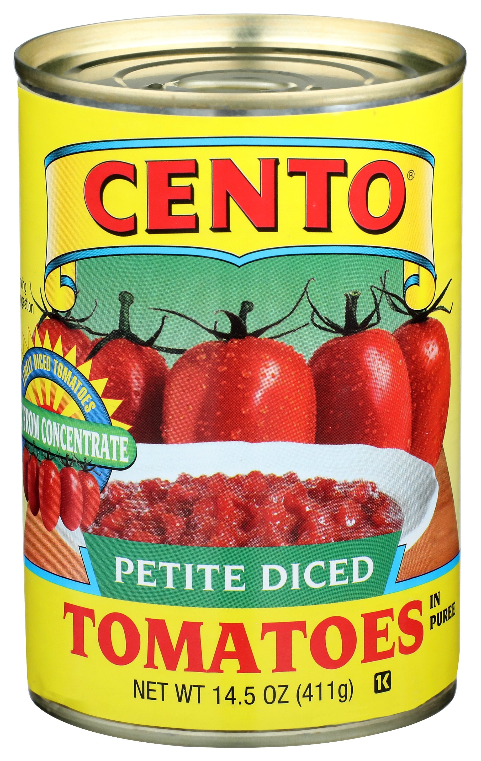 CENTO TOMATO DICED PETITE - Case of 12