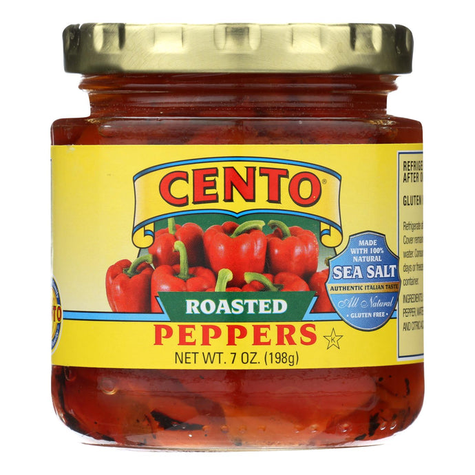 Cento - Roasted Peppers - Case Of 12 - 7 Oz.