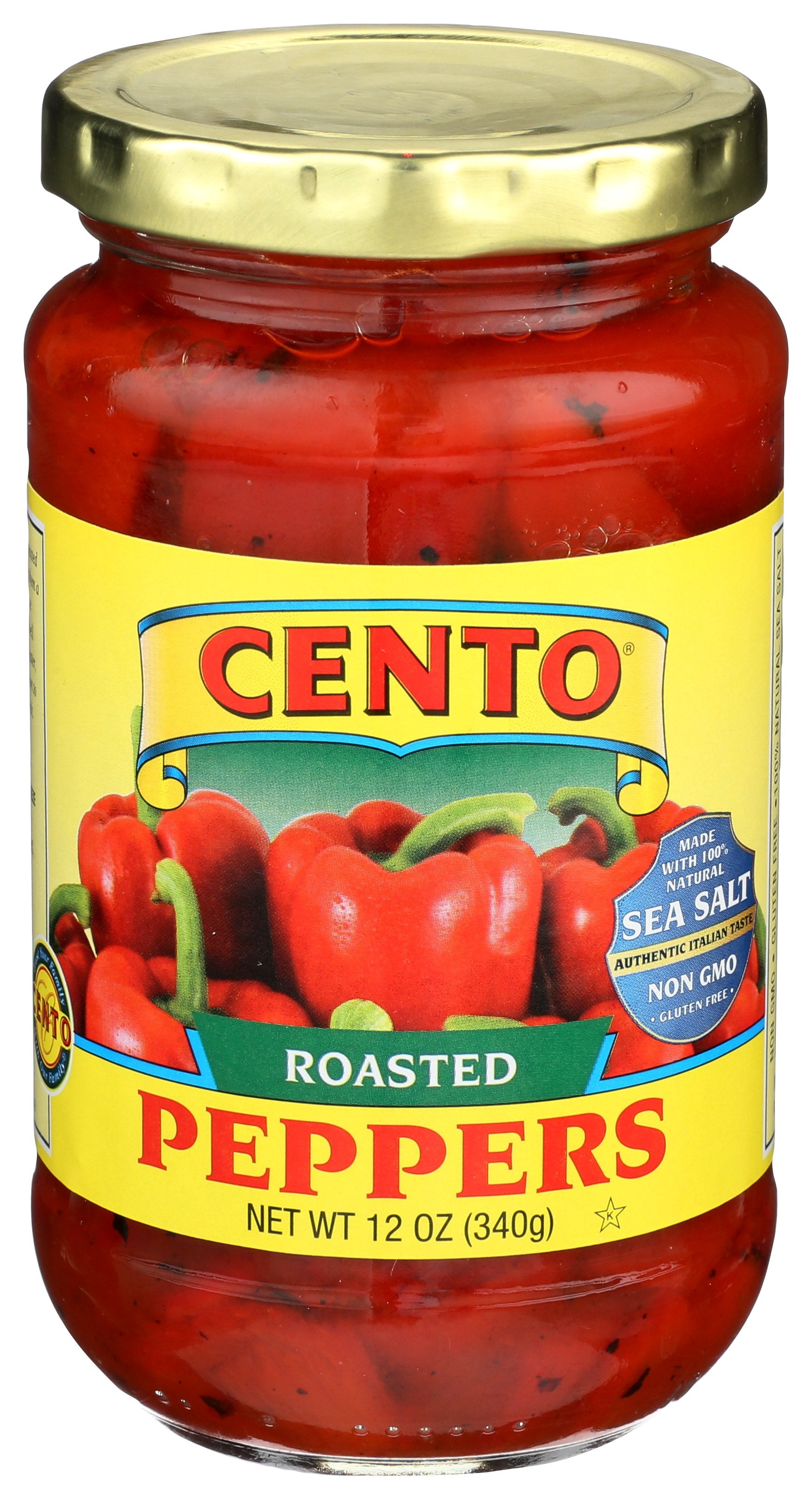 CENTO PEPPER RSTD - Case of 12 [CENTO - PEPPERS - ROASTED - 12 OUNCE - 12 OZ]