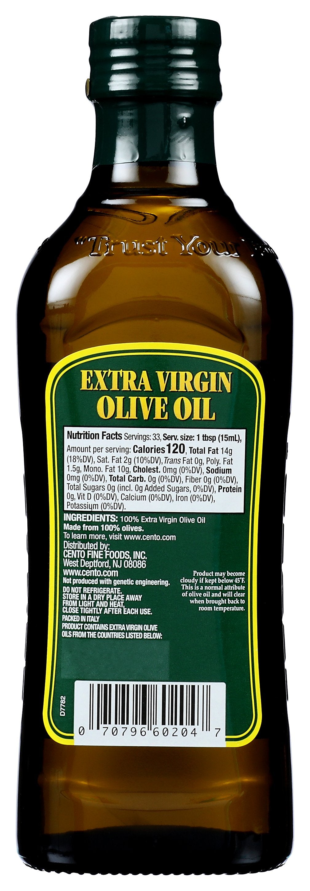 CENTO OIL OLIVE XVRGN - Case of 6