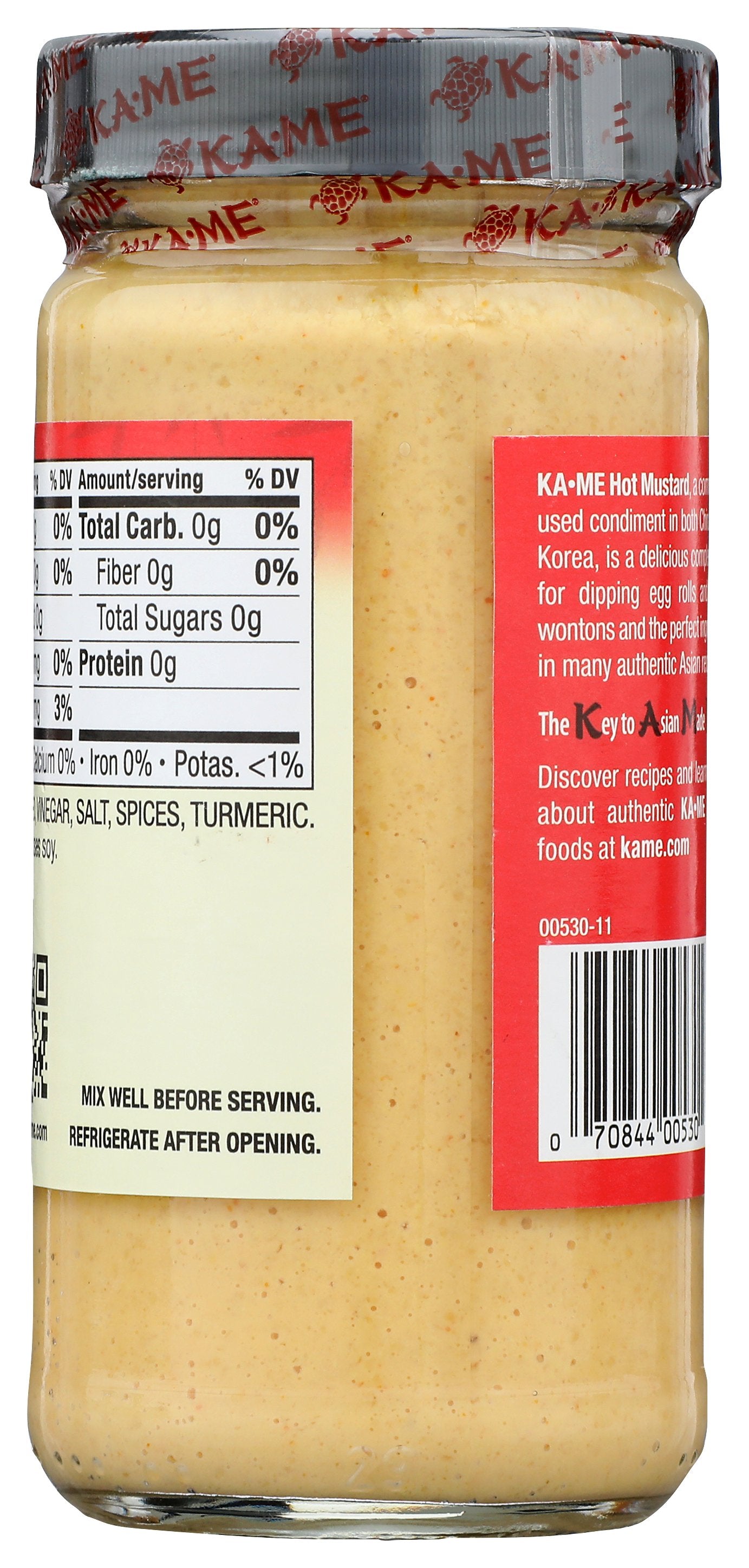 KA ME MUSTARD HOT CHINESE STYLE - Case of 6