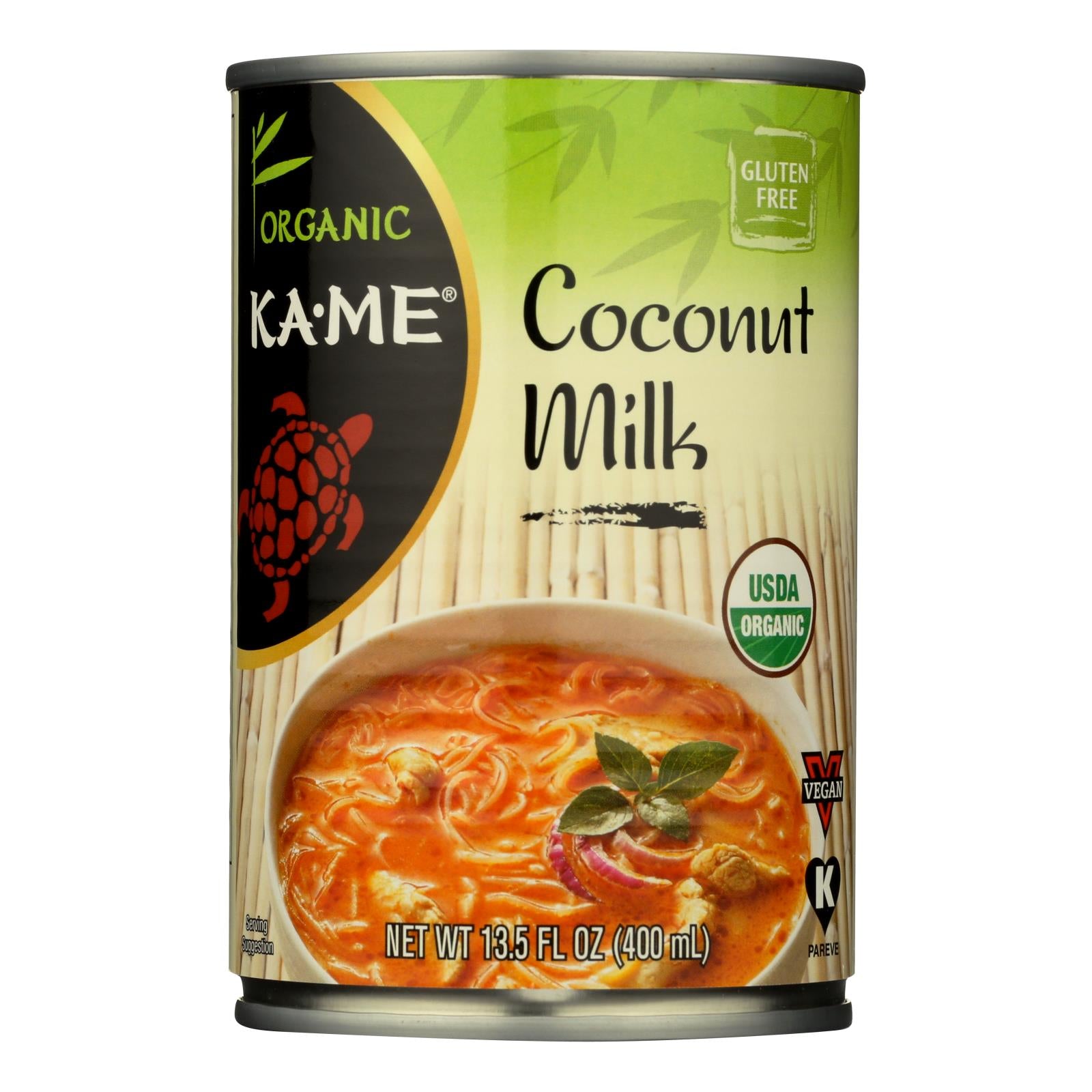 Ka-Me Organic Coconut Milk  - Case of 12 - 13.5 FZ