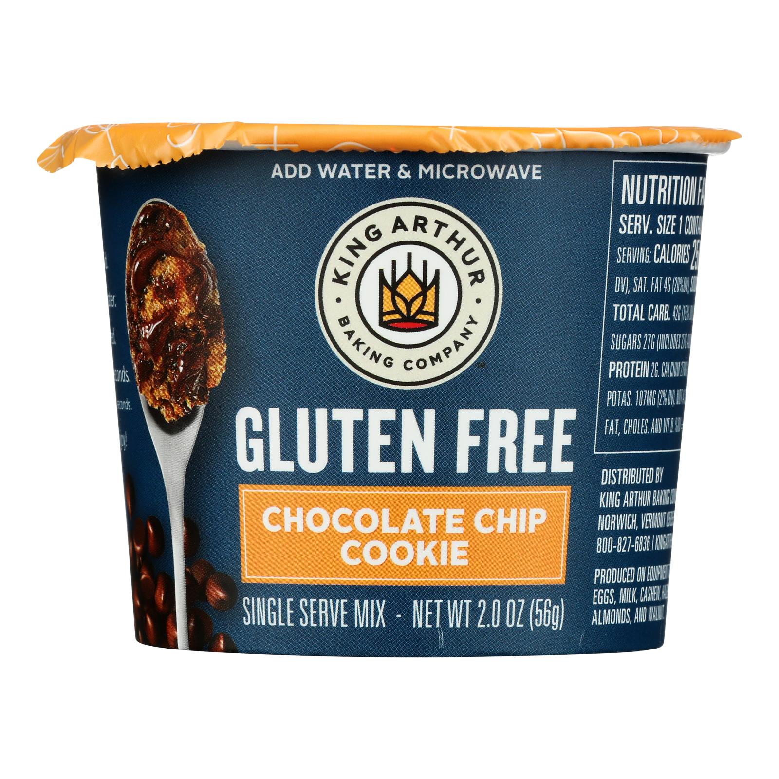 King Arthur - Mix Chocolate Chip Cookie Gluten Free - Case of 12 - 2 OZ