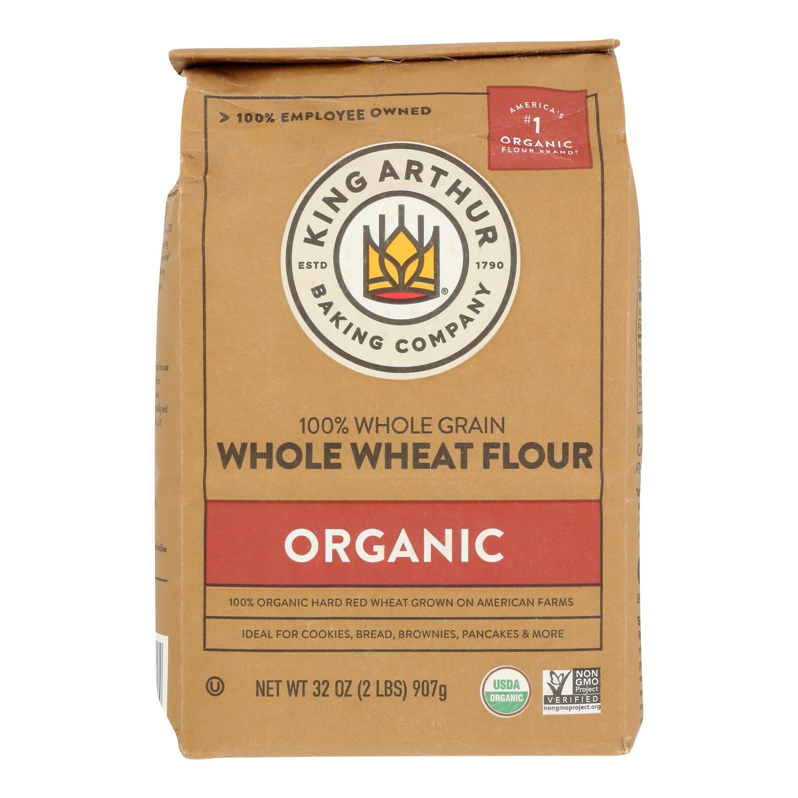 King Arthur Whole Wheat Flour - Case Of 12 - 2