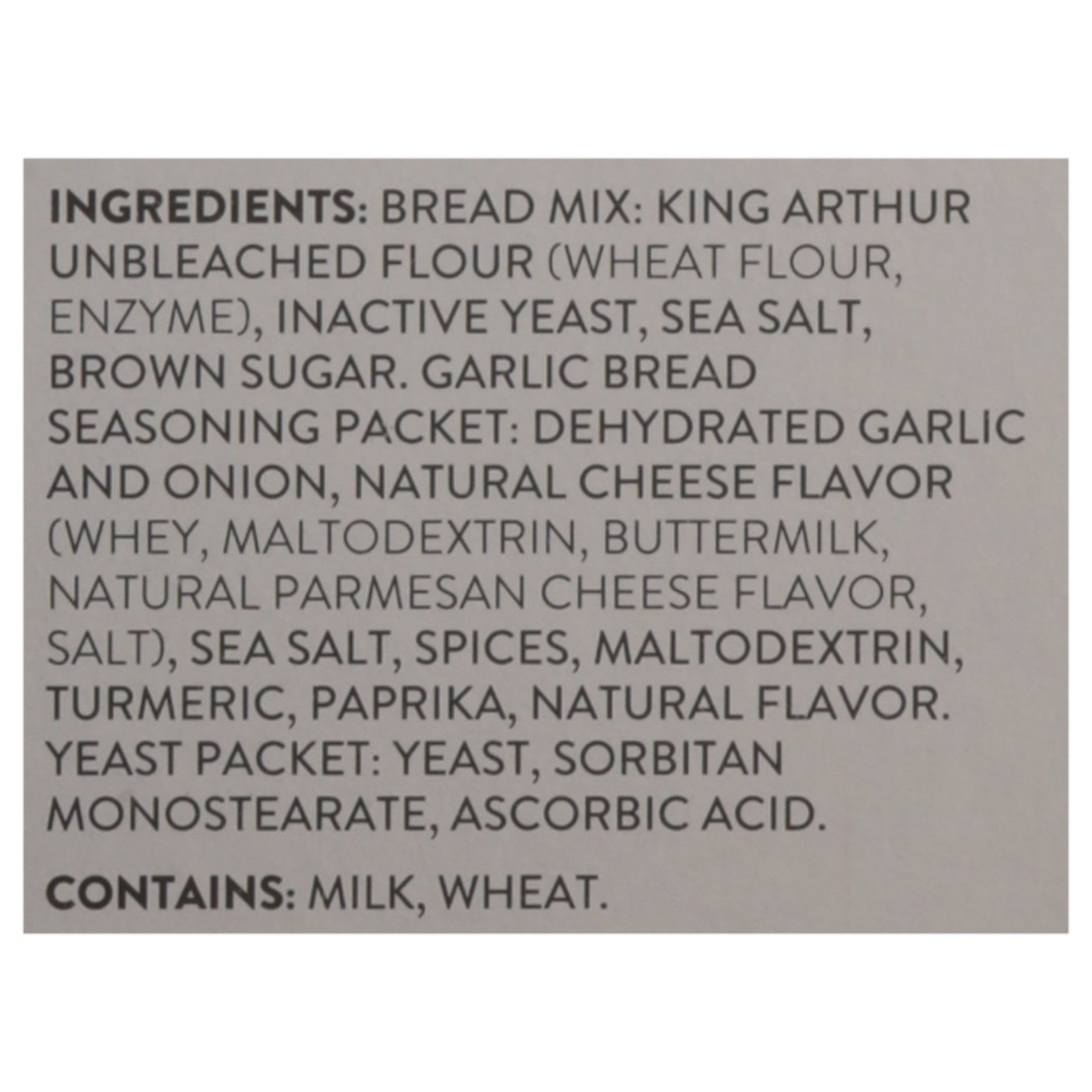 King Arthur Baking Company - Mix Kit Garlic Bread - CS of 6-15.25 OZ