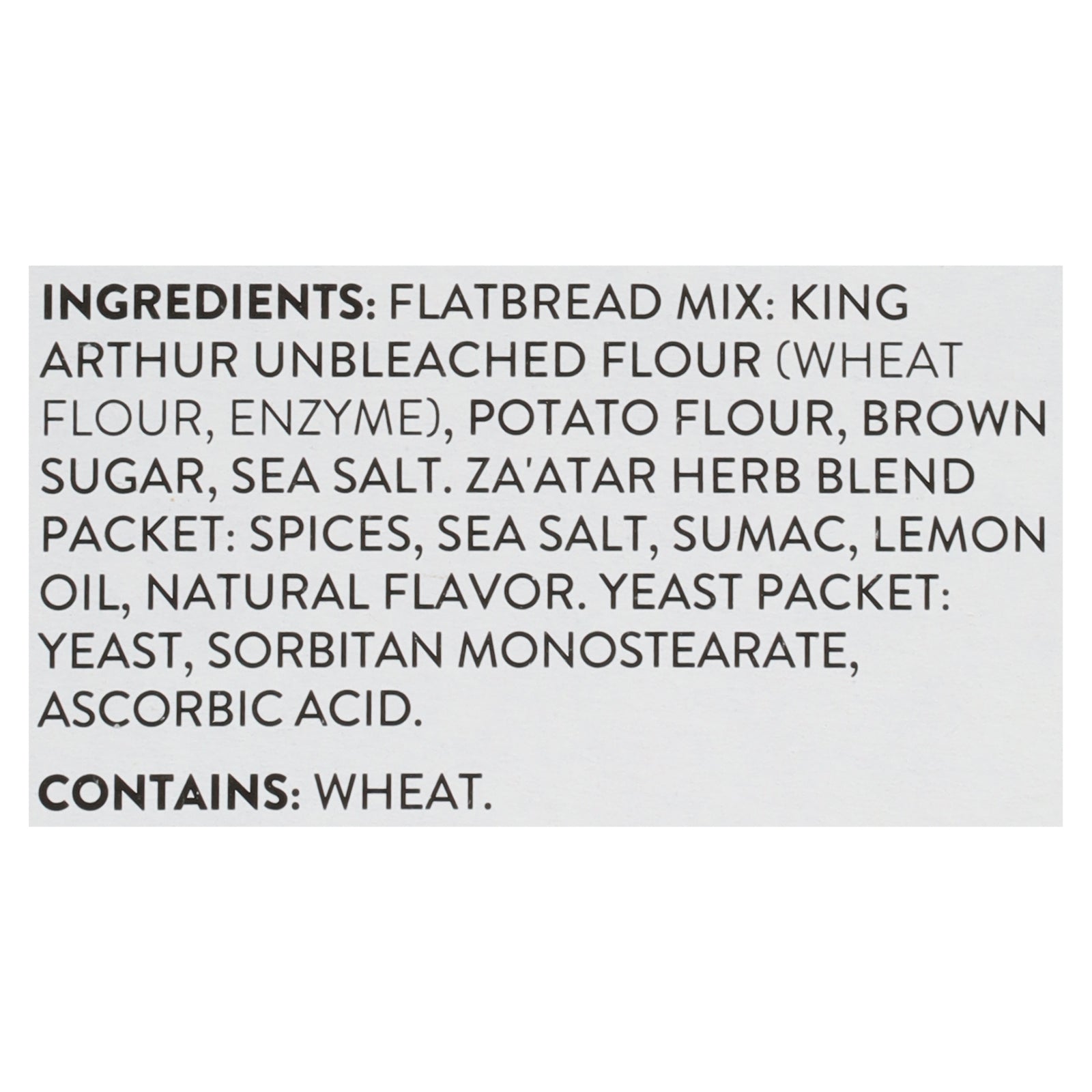 King Arthur Baking Company - Mix Kit Flatbread - CS of 6-16.5 OZ