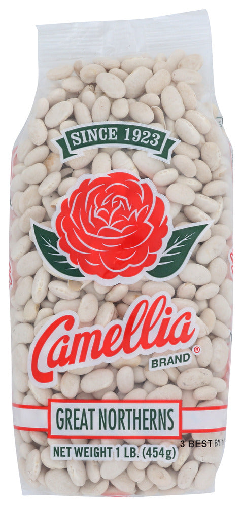 Camellia Brand Great Northerns Beans - Case of 12 - 16 oz