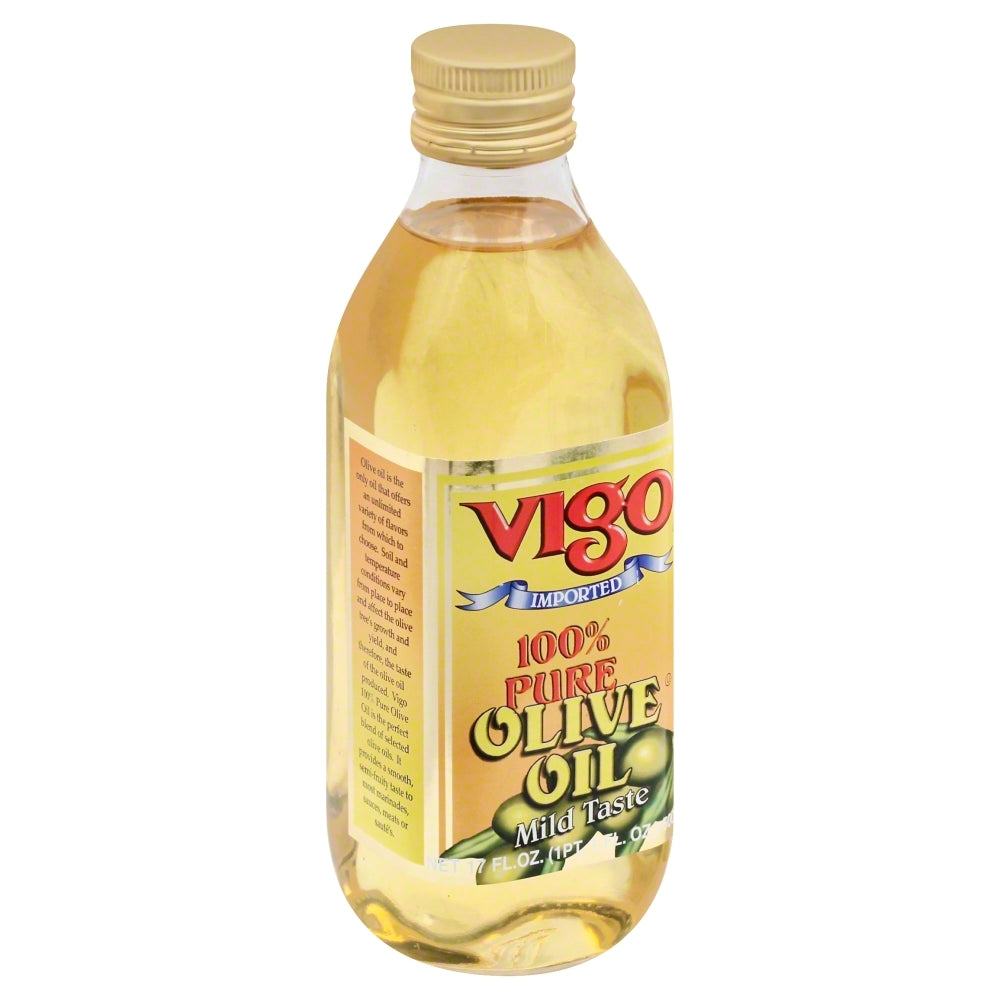 Vigo Oil Olive Pure - Case of 8 - 17 oz