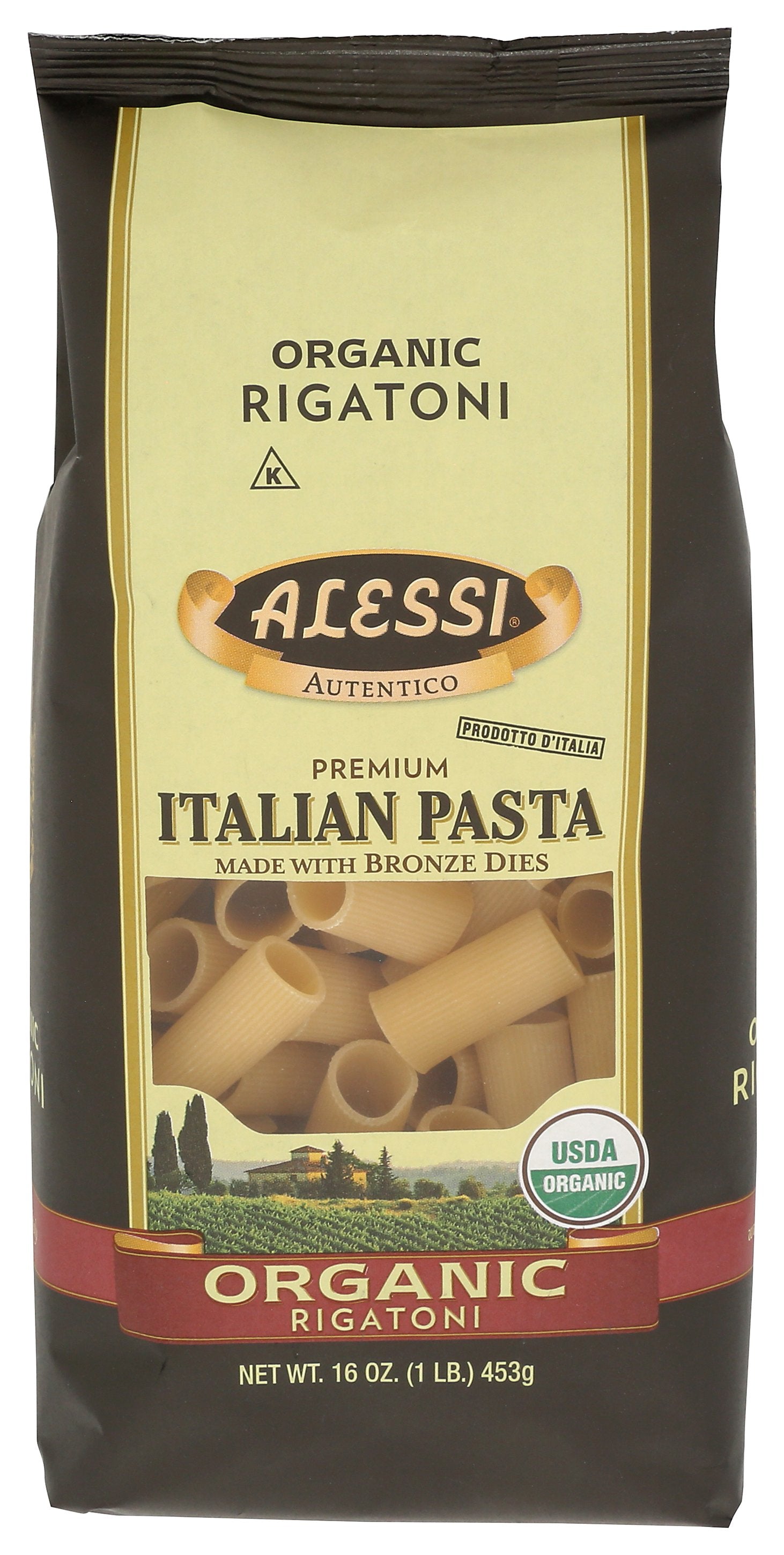 ALESSI PASTA RIGATONI ORG - Case of 6