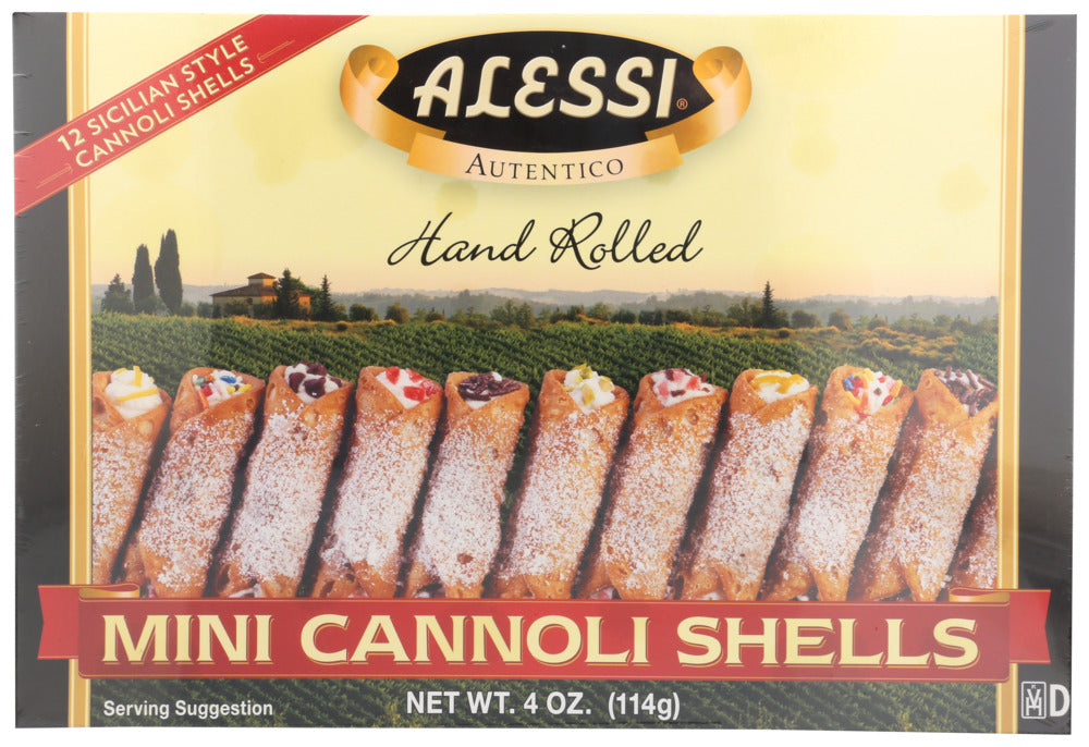 Alessi Mini Cannoli Shells  - 4 oz (Case of 12)
