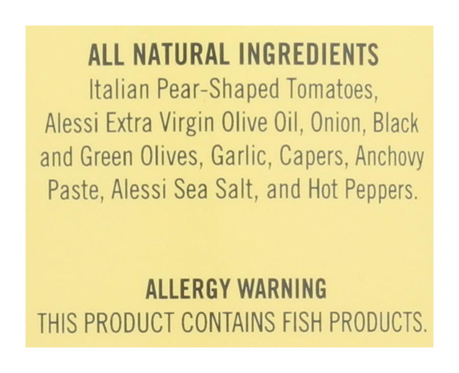 ALESSI SAUCE PUTTANESCA - Case of 6