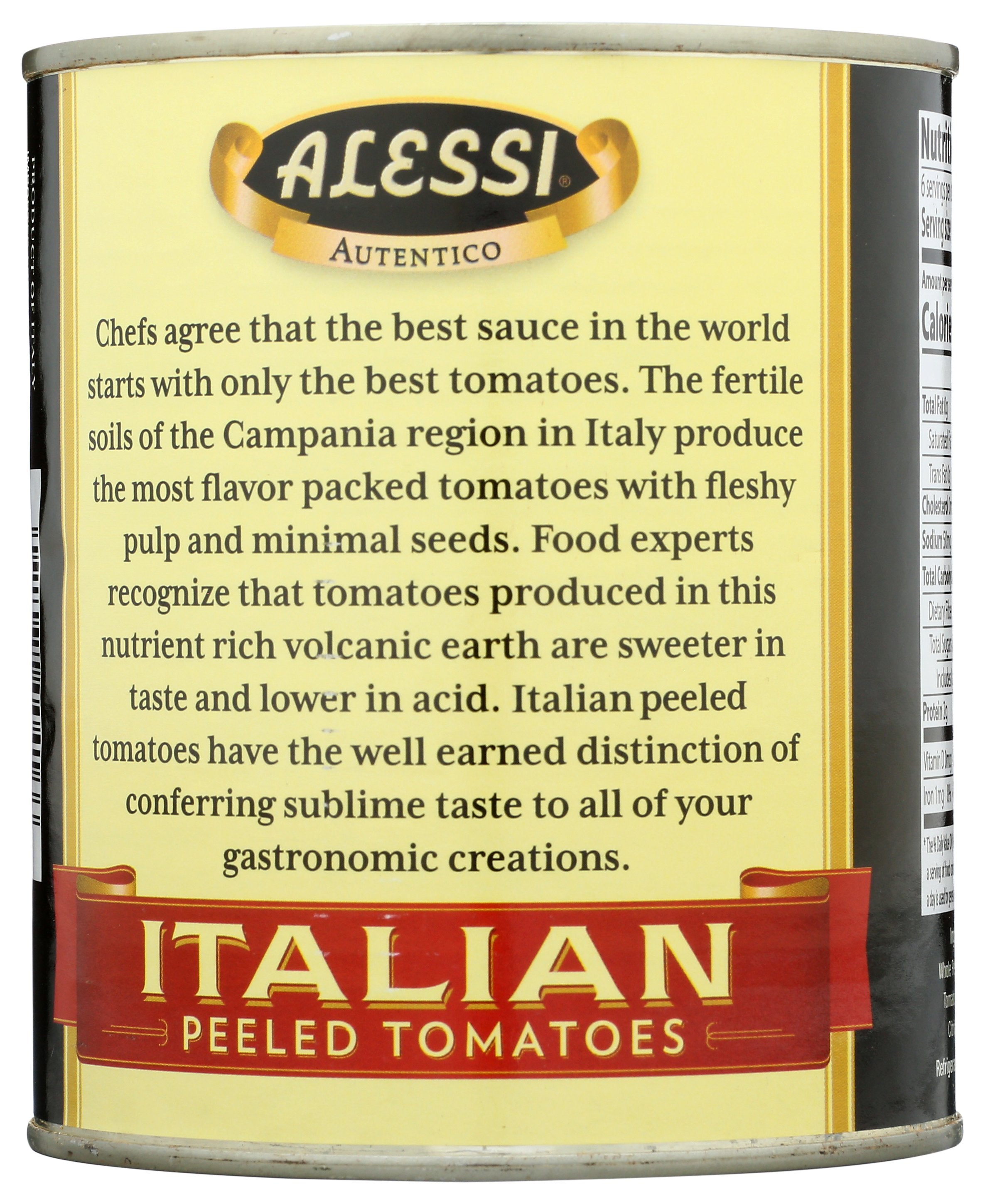 ALESSI TOMATO ITAL PEELED - Case of 12