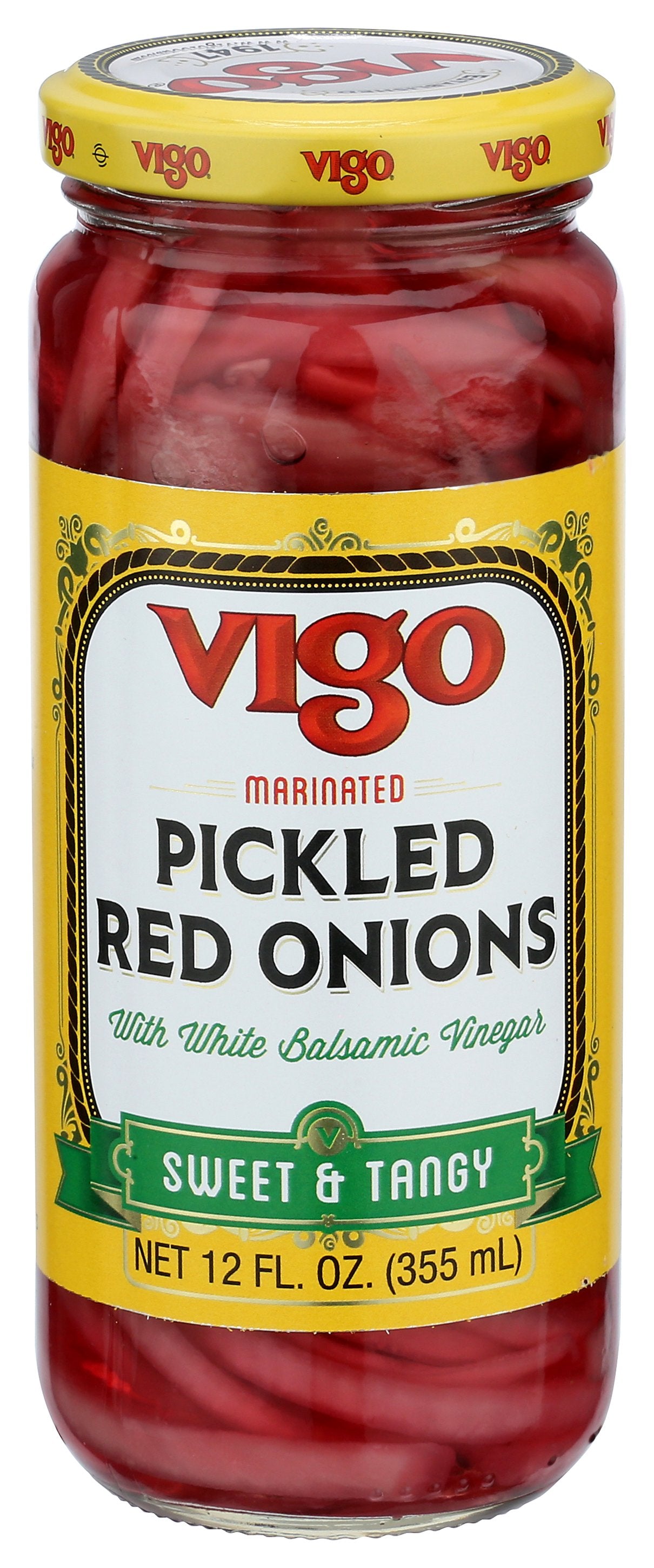 VIGO ONIONS PICKLED RED - Case of 6