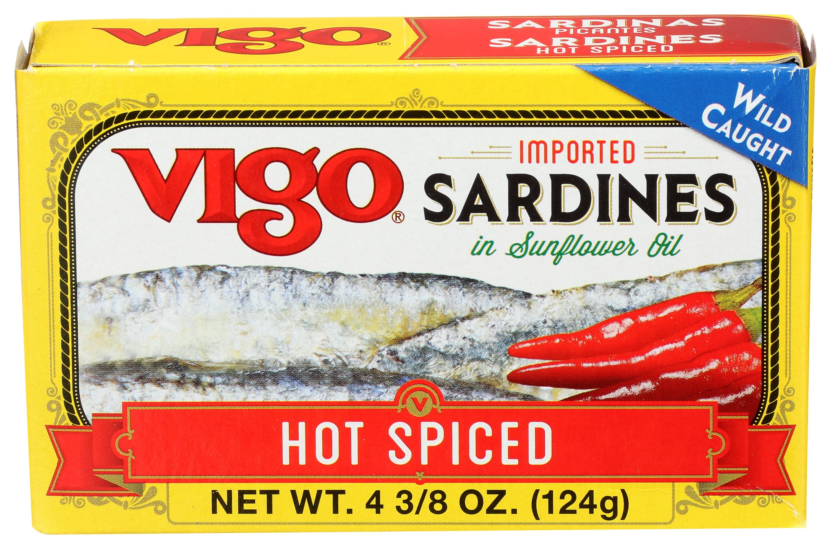 VIGO SARDINE SPICED - Case of 10