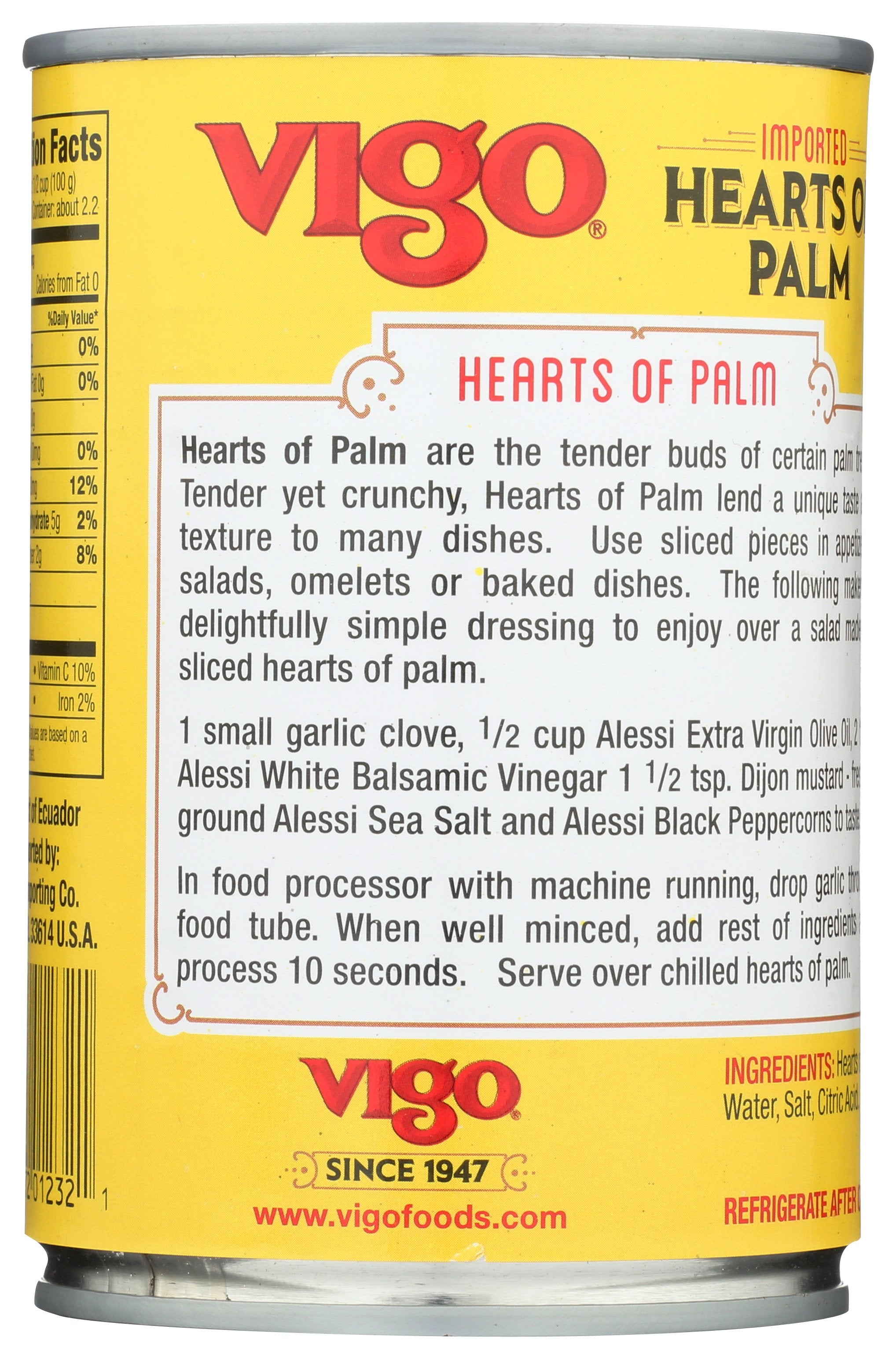 VIGO PALM HEART - Case of 12