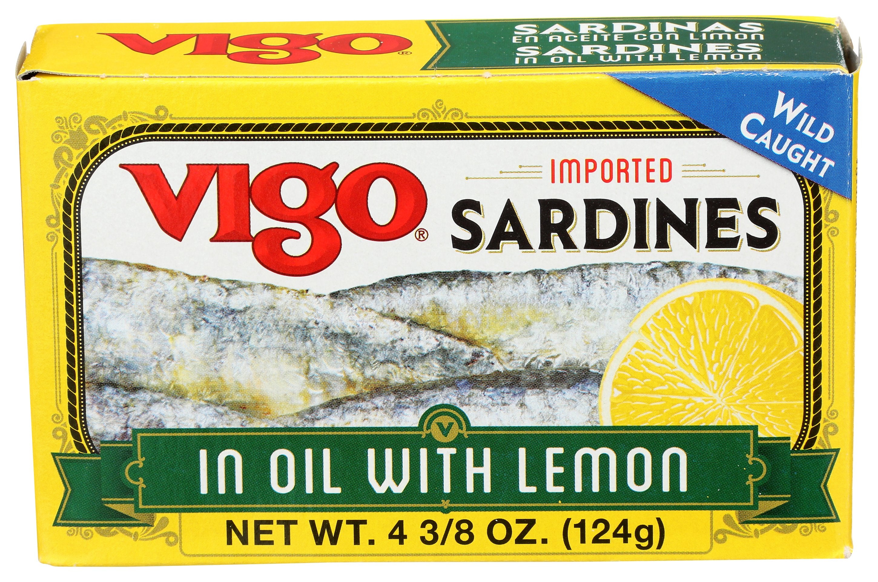 VIGO SARDINE LEMON - Case of 10