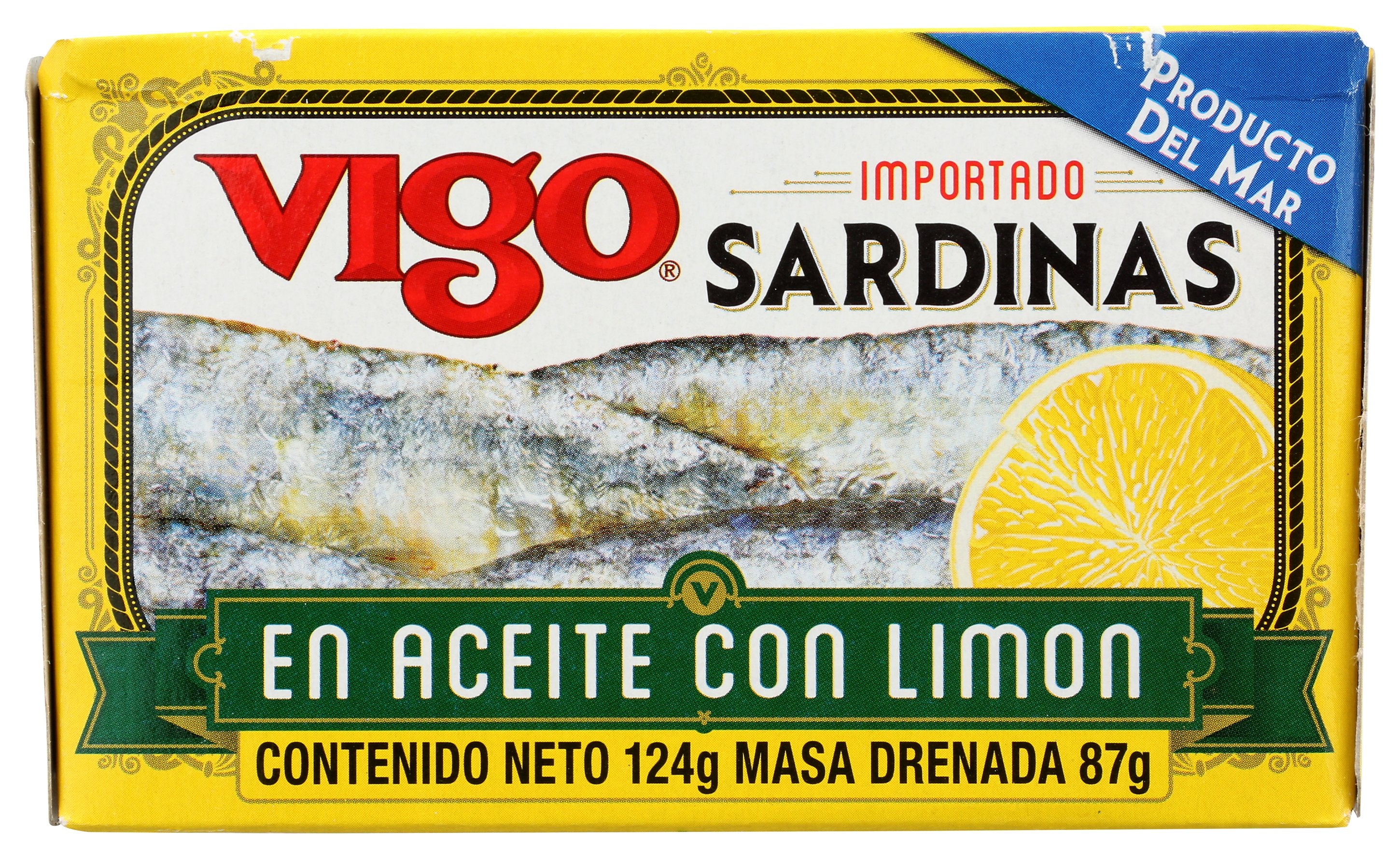 VIGO SARDINE LEMON - Case of 10