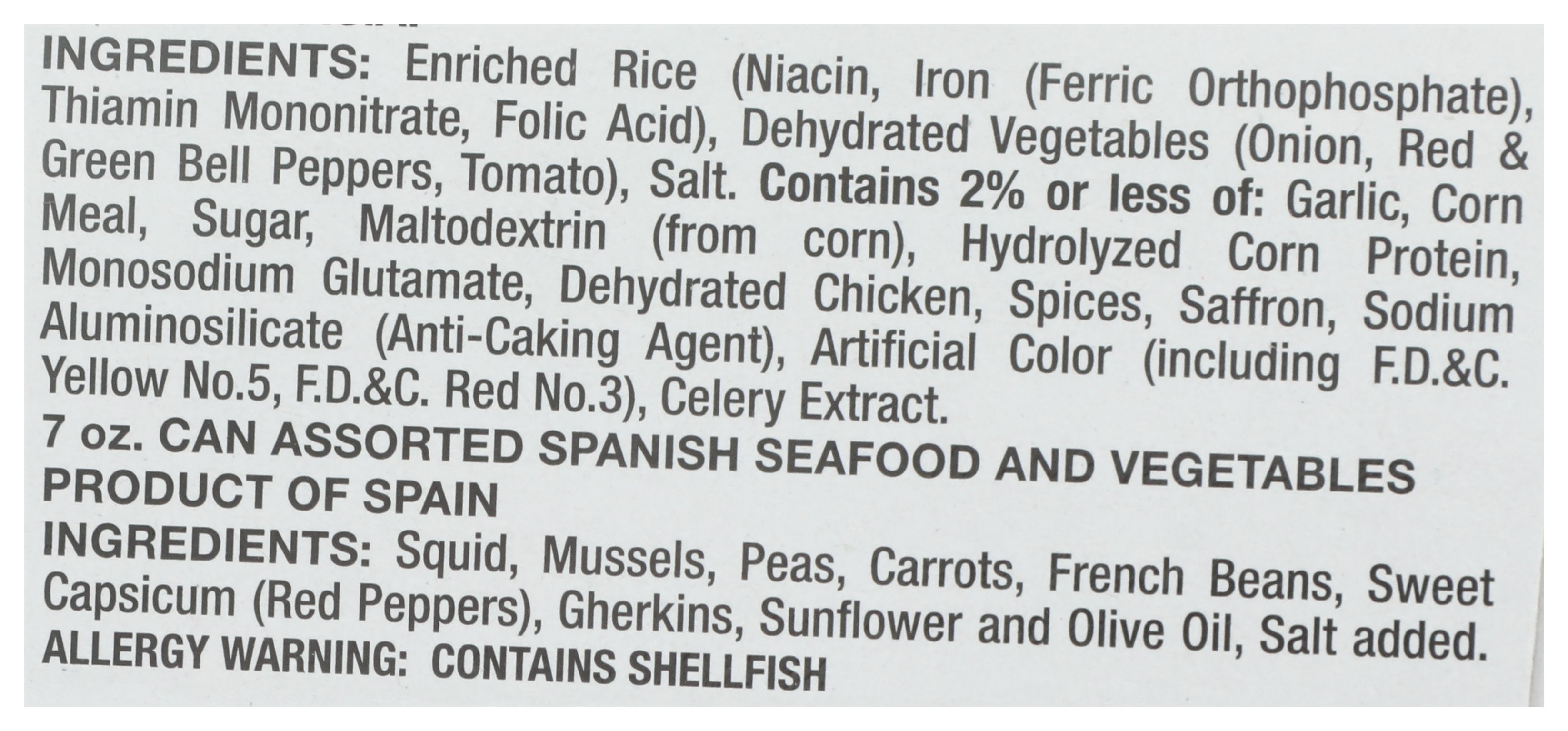 VIGO RICE MIX PAELLA YLLW - Case of 6