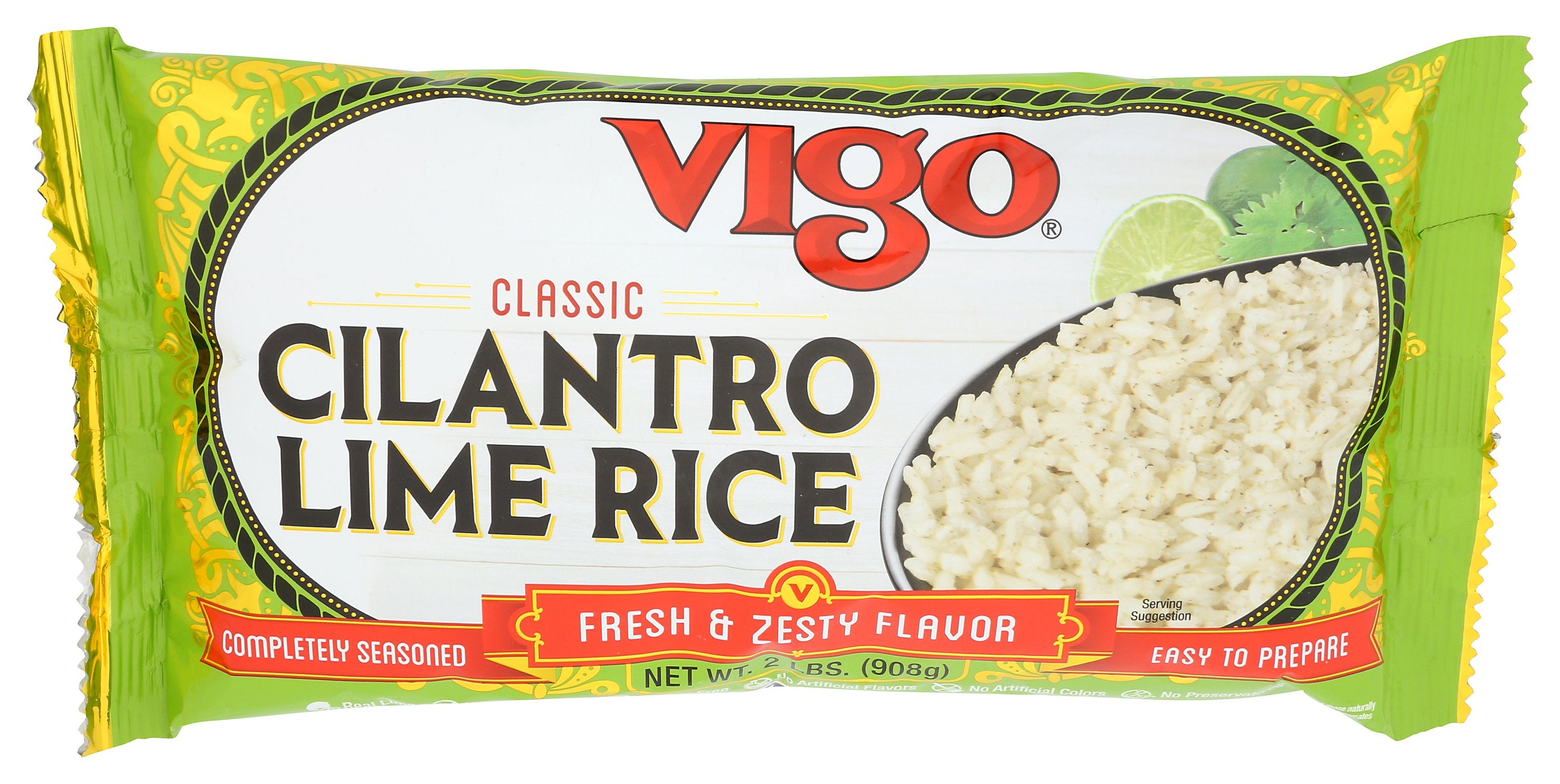 VIGO RICE CILANTRO LIME 2LB - Case of 6