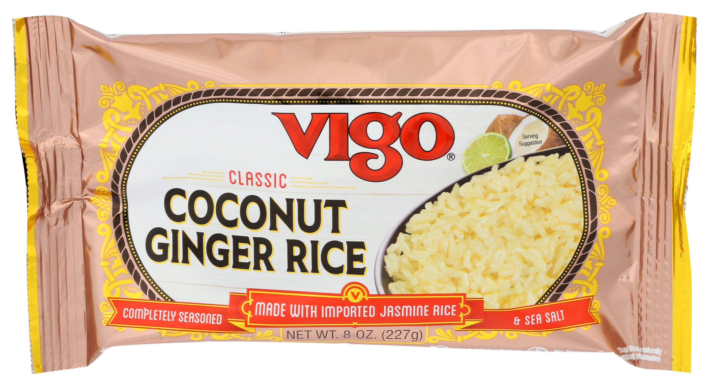 VIGO RICE COCONUT GINGER - Case of 12