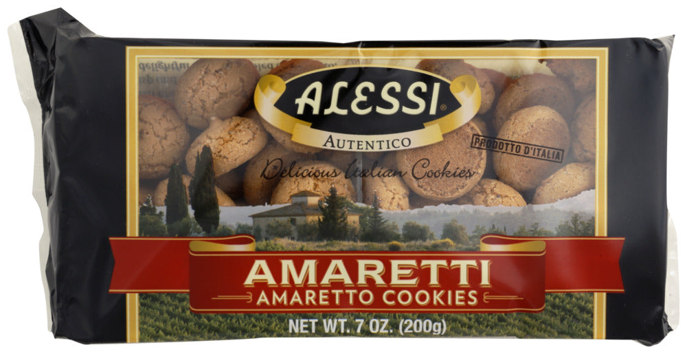 Alessi Amaretti Cookies - Case of 12 - 7 oz
