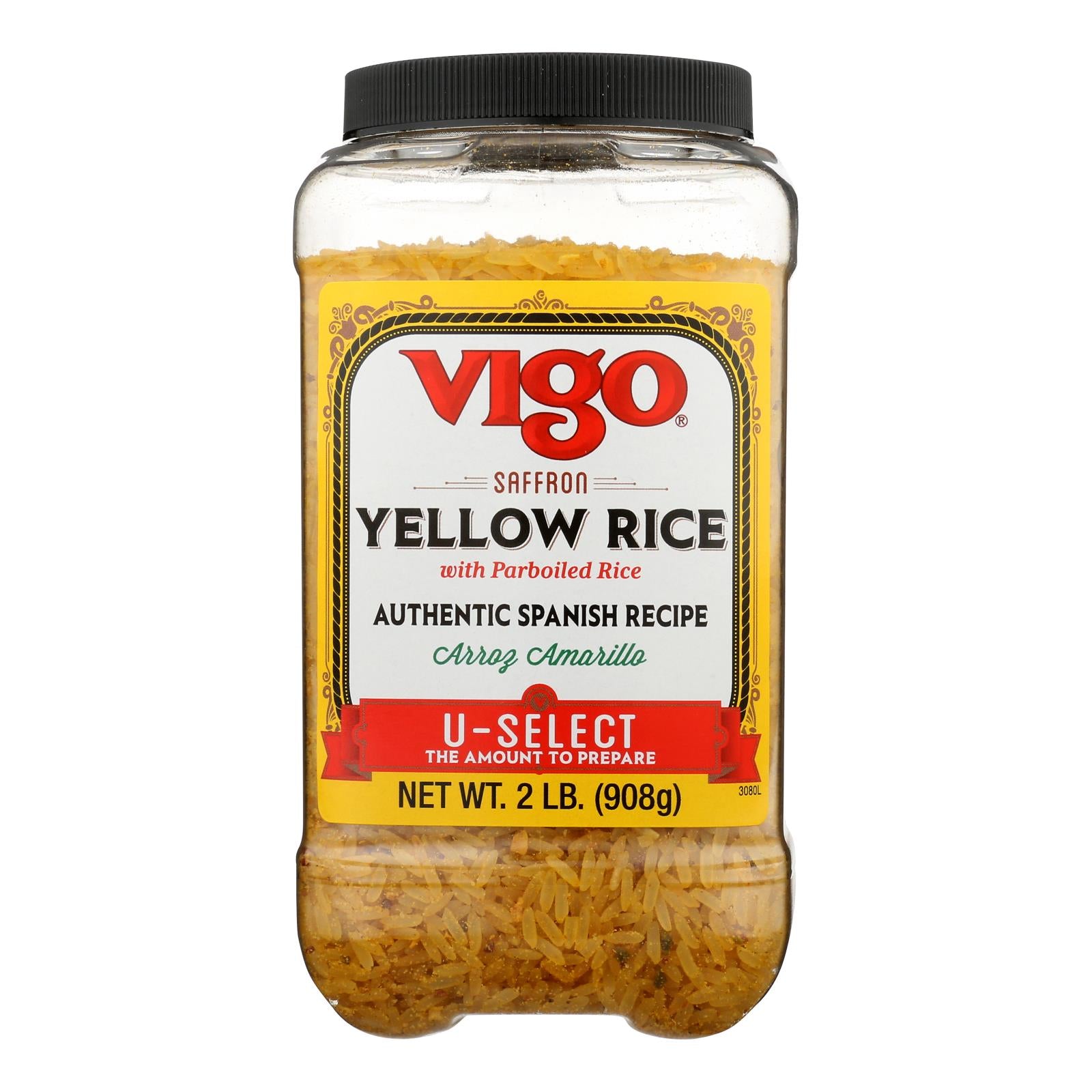 Vigo Yellow Rice - U-selct - Case Of 4 - 2 Lb.