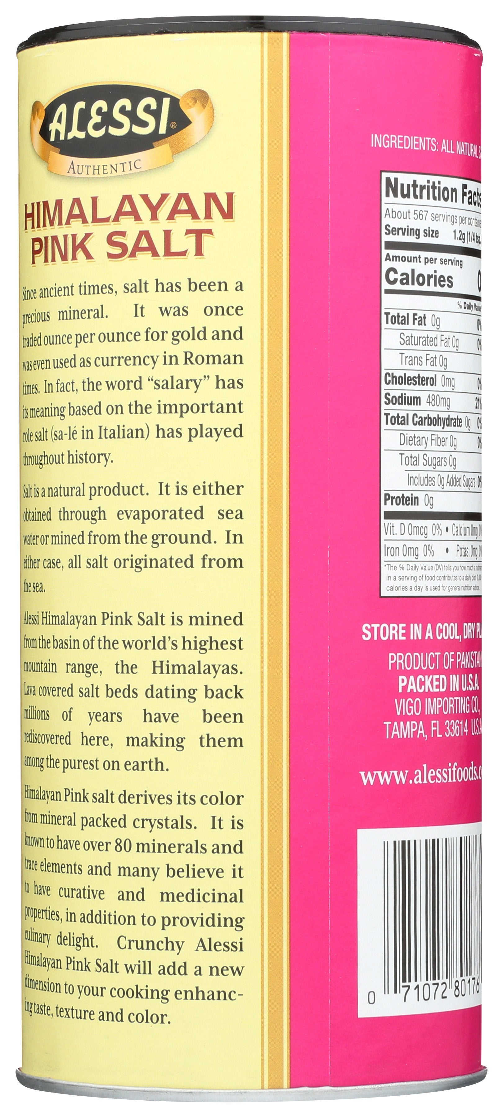 ALESSI HIMALAYAN SALT PNK FINE - Case of 6