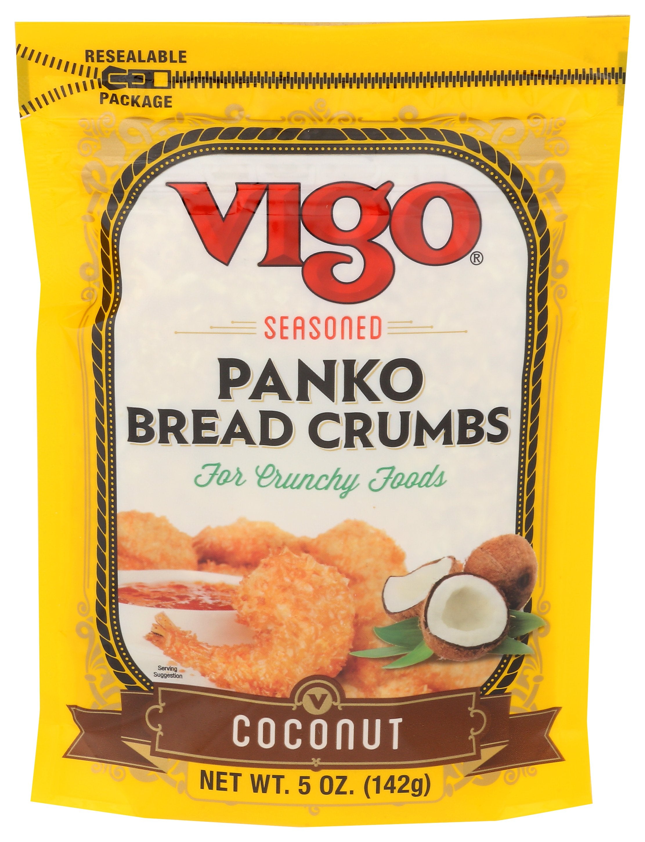 VIGO PANKO BREAD CRUMB COCONUT - Case of 6