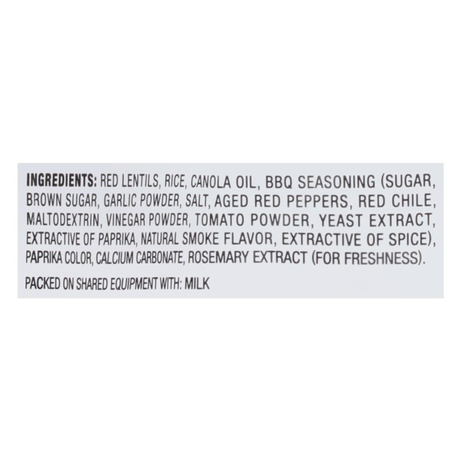 Harvest Snaps - Crunch Loops Kick N Bbq - Case of 12-2.5 OZ